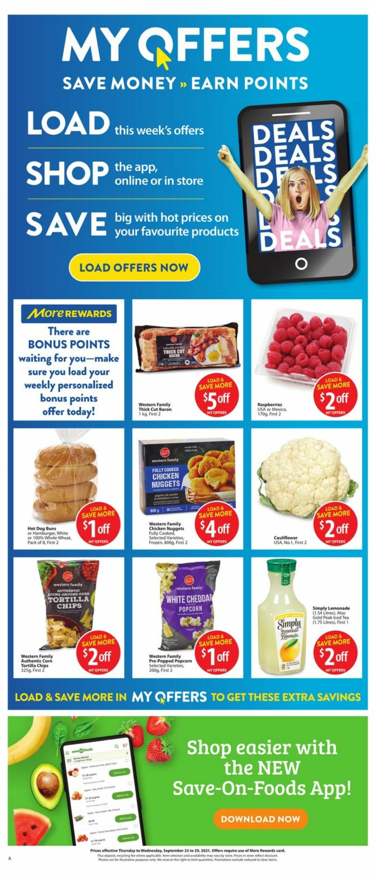 Flyer Save-On-Foods 23.09.2021 - 29.09.2021