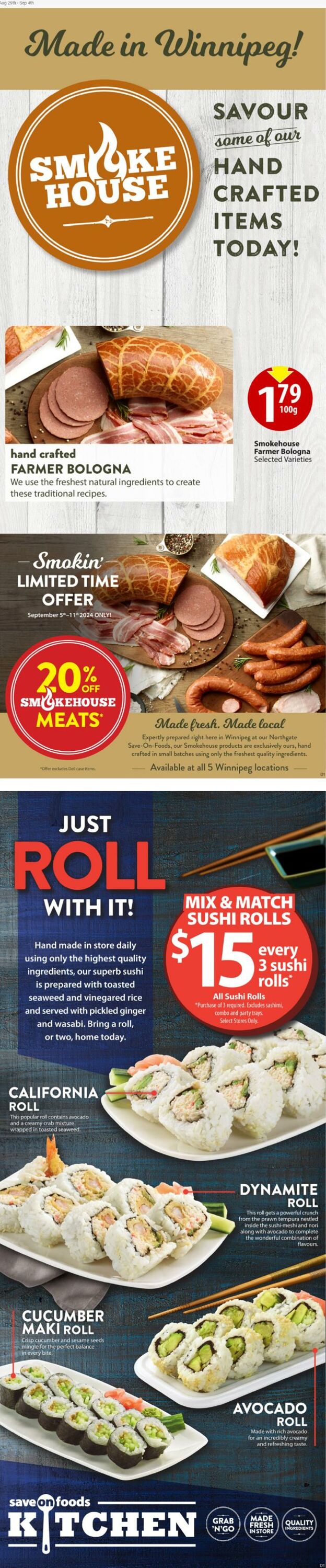 Flyer Save-On-Foods 05.09.2024 - 11.09.2024