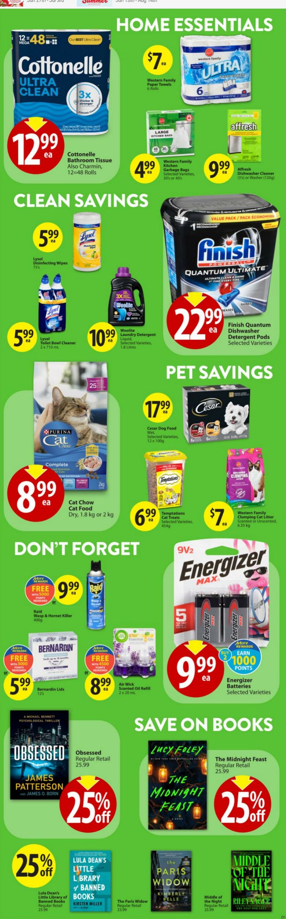 Flyer Save-On-Foods 04.07.2024 - 10.07.2024