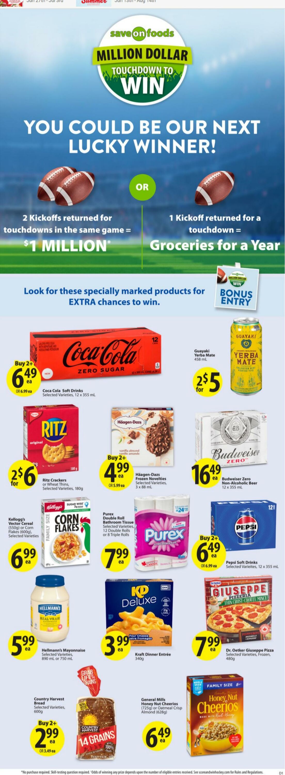 Flyer Save-On-Foods 04.07.2024 - 10.07.2024