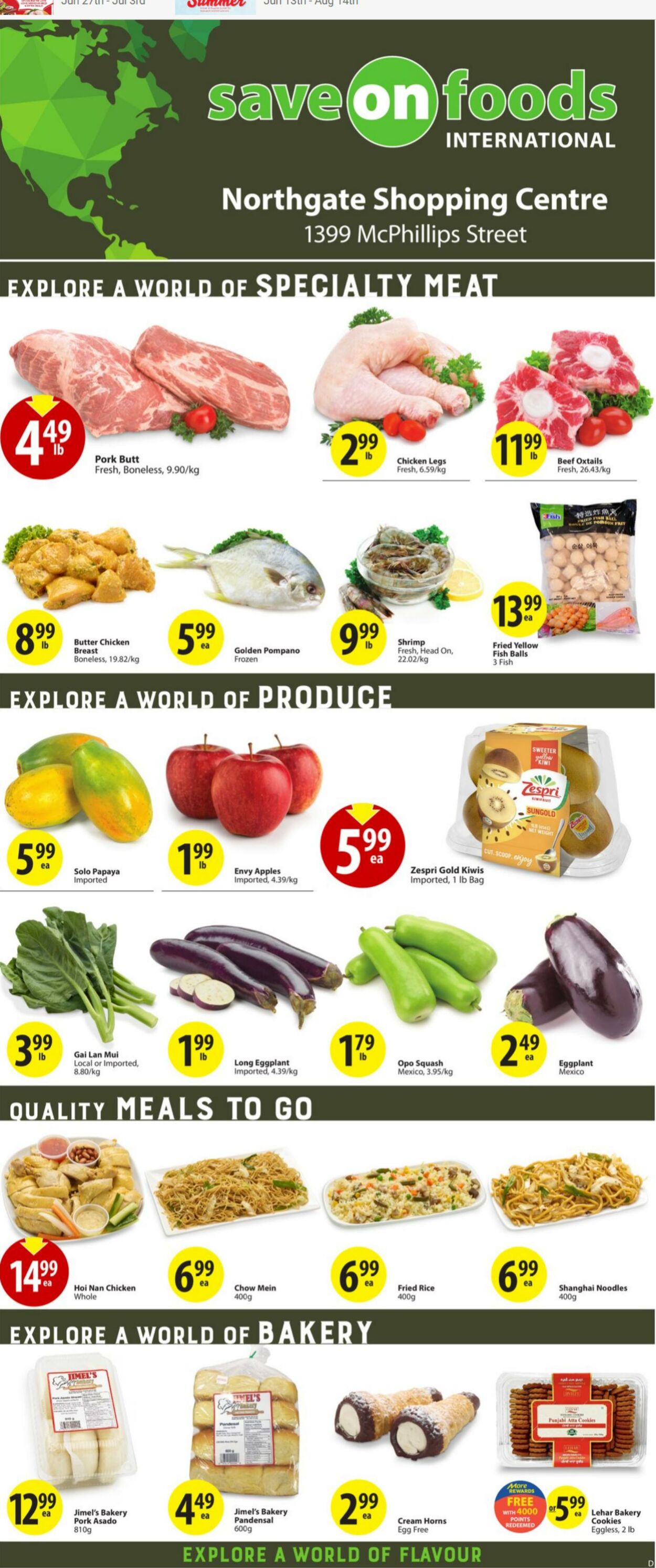 Flyer Save-On-Foods 04.07.2024 - 10.07.2024