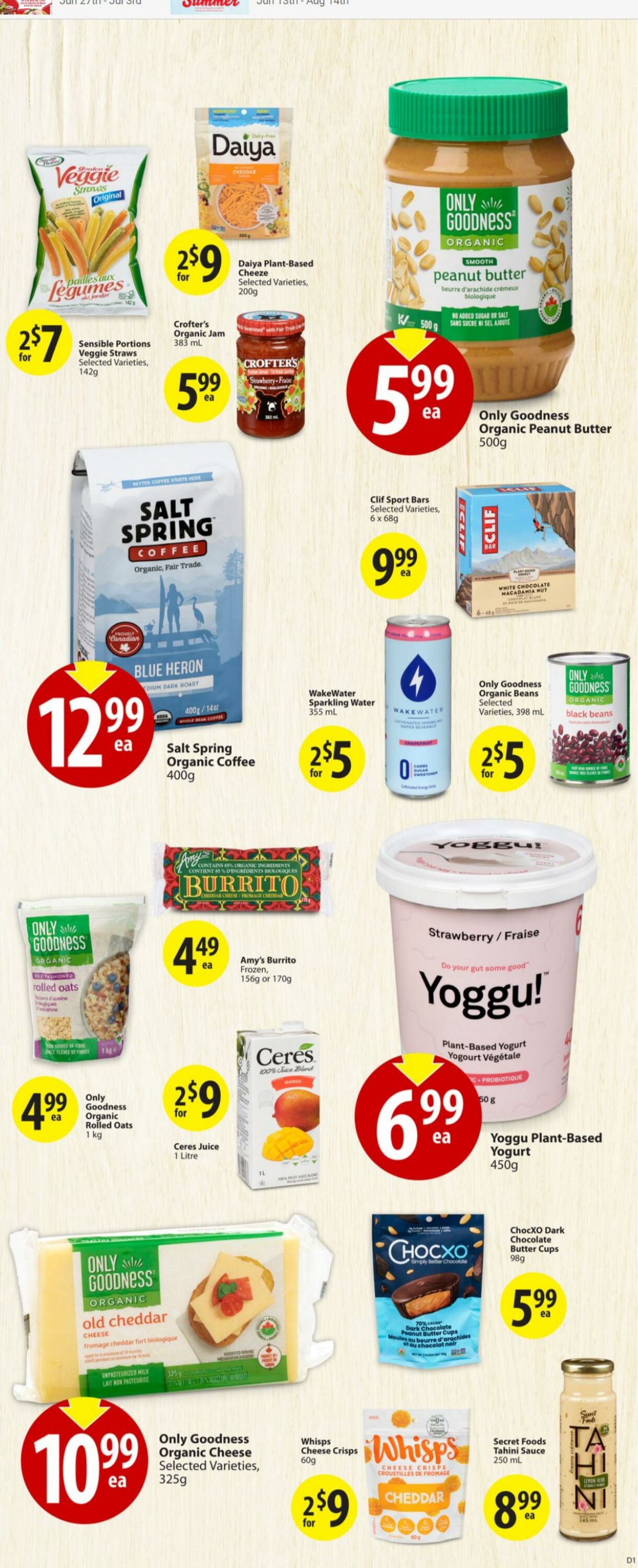 Flyer Save-On-Foods 04.07.2024 - 10.07.2024