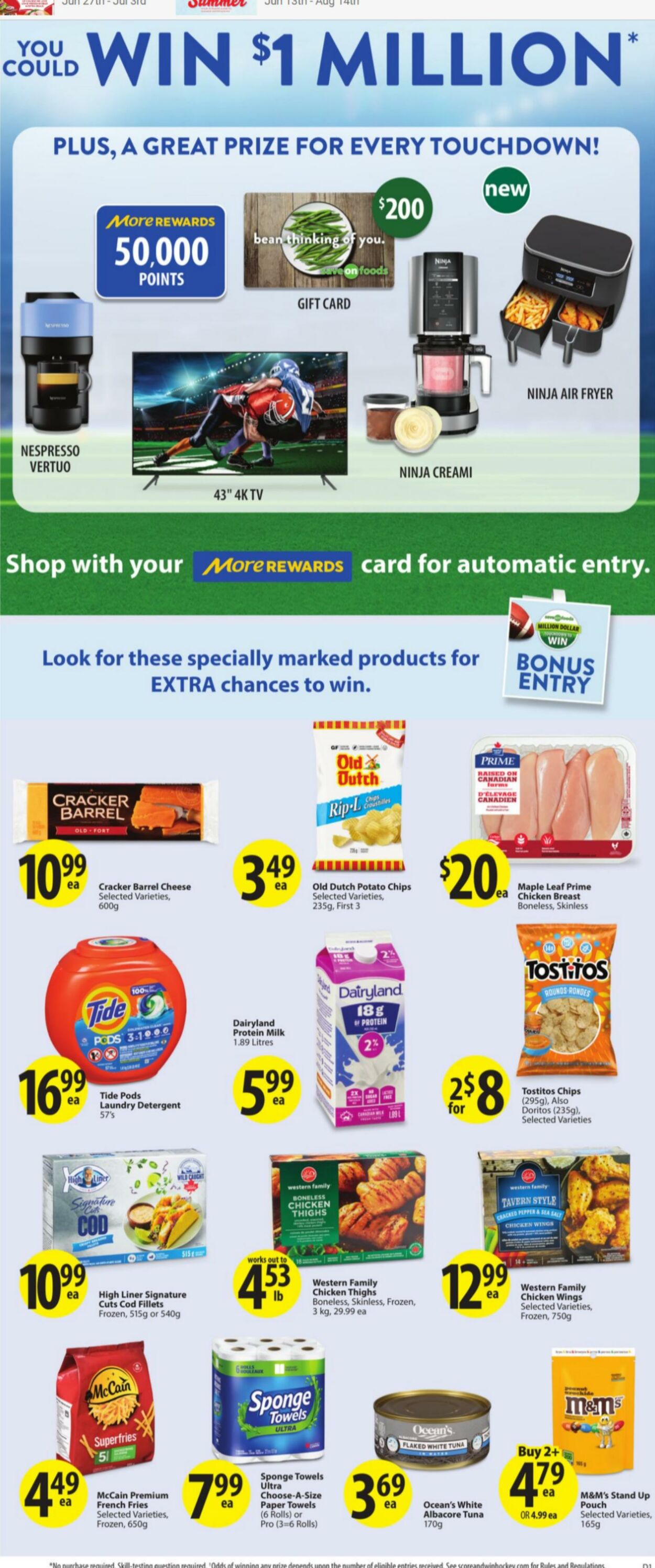 Flyer Save-On-Foods 04.07.2024 - 10.07.2024