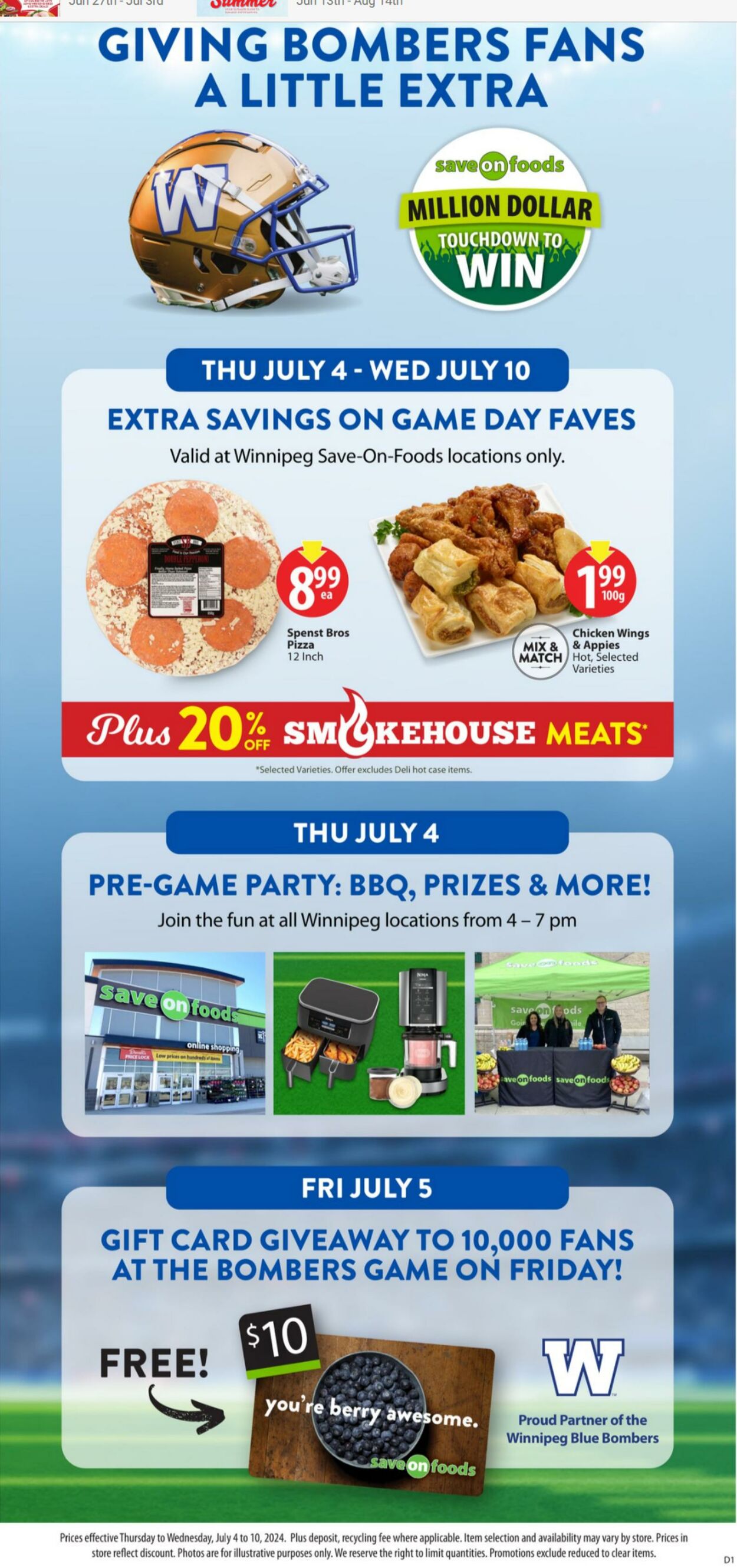Flyer Save-On-Foods 04.07.2024 - 10.07.2024