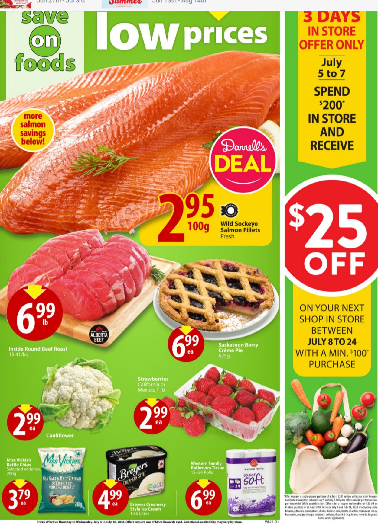 Save-On-Foods Promotional flyers