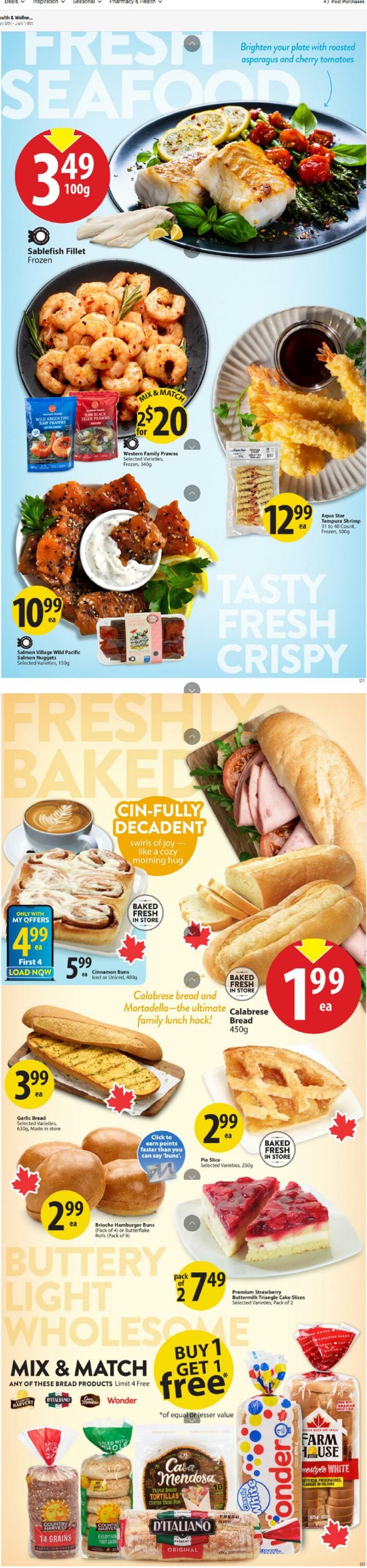 Flyer Save-On-Foods 08.01.2026 - 14.01.2026