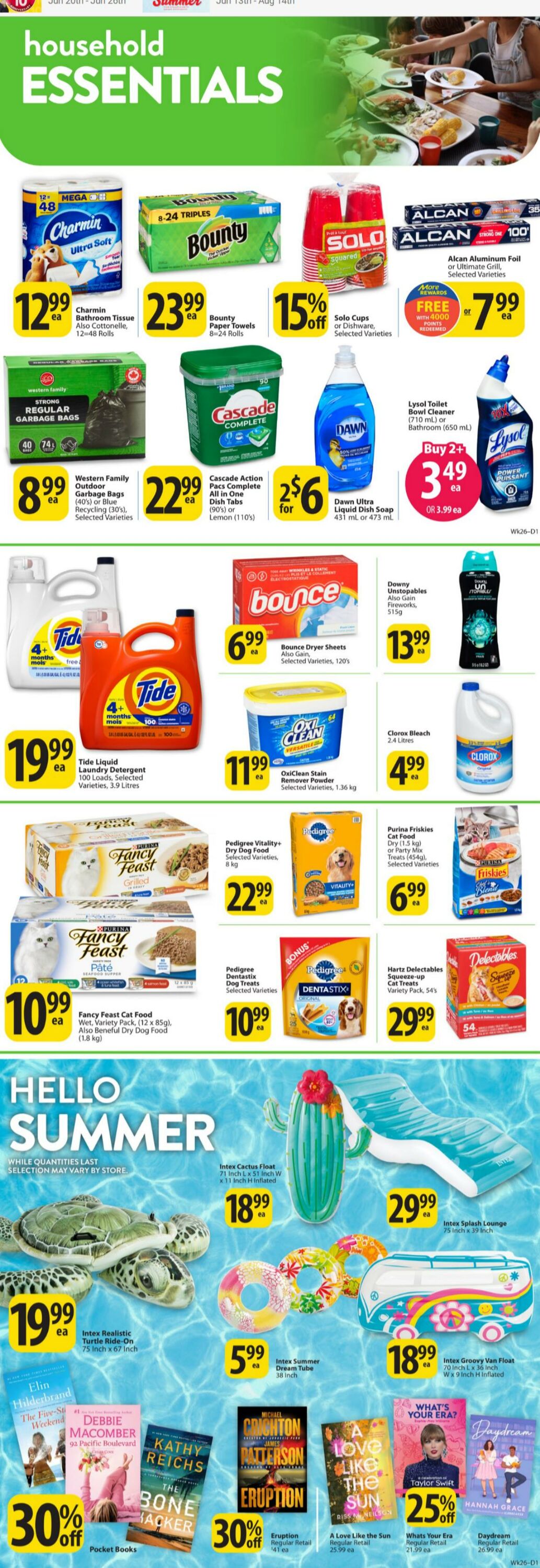 Flyer Save-On-Foods 27.06.2024 - 03.07.2024