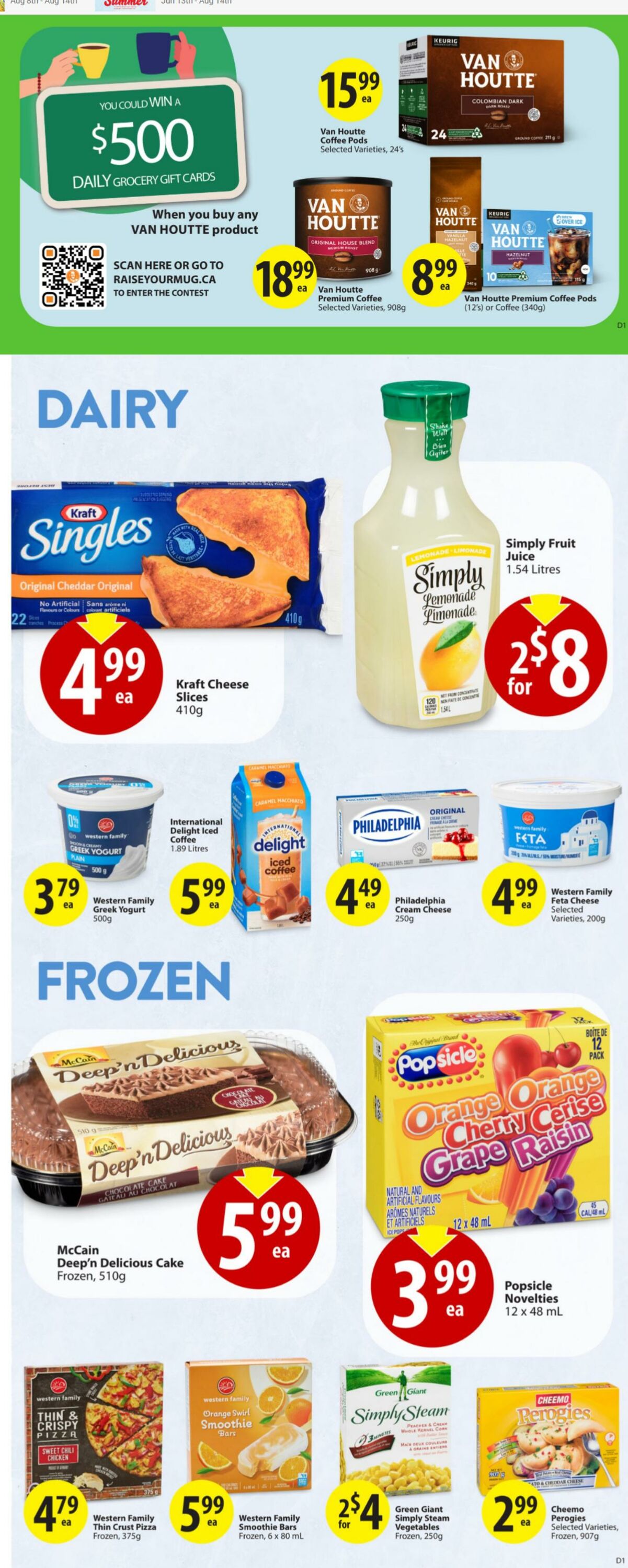 Flyer Save-On-Foods 15.08.2024 - 21.08.2024