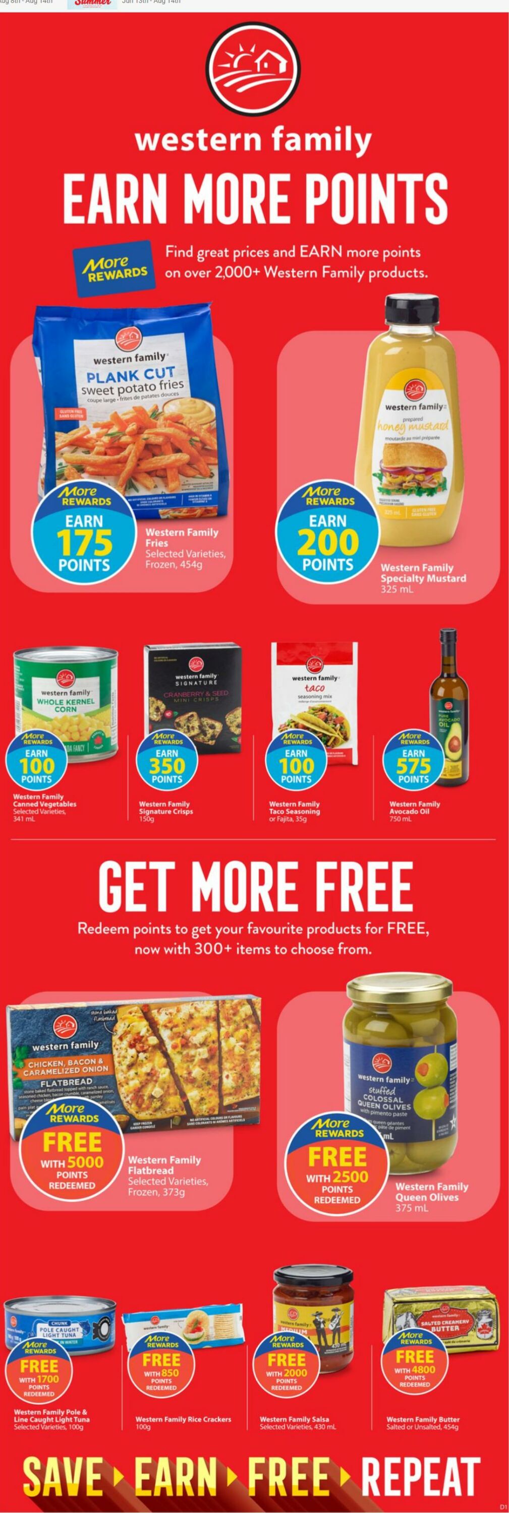 Flyer Save-On-Foods 15.08.2024 - 21.08.2024