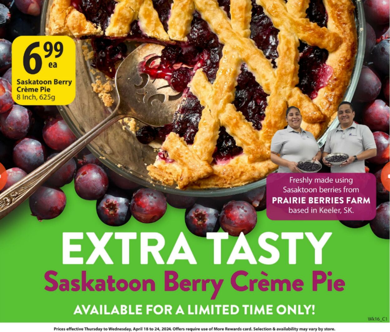 Flyer Save-On-Foods 18.04.2024 - 24.04.2024