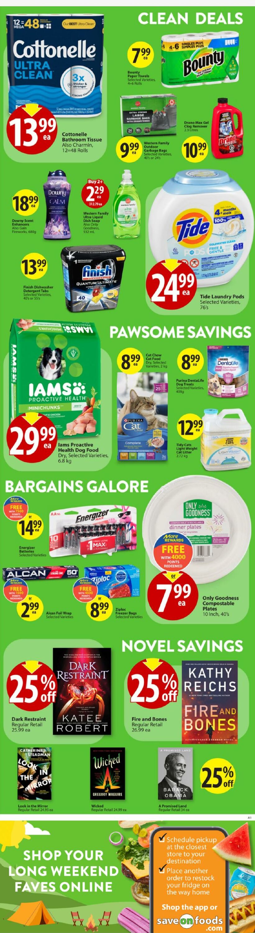 Flyer Save-On-Foods 29.08.2024 - 04.09.2024