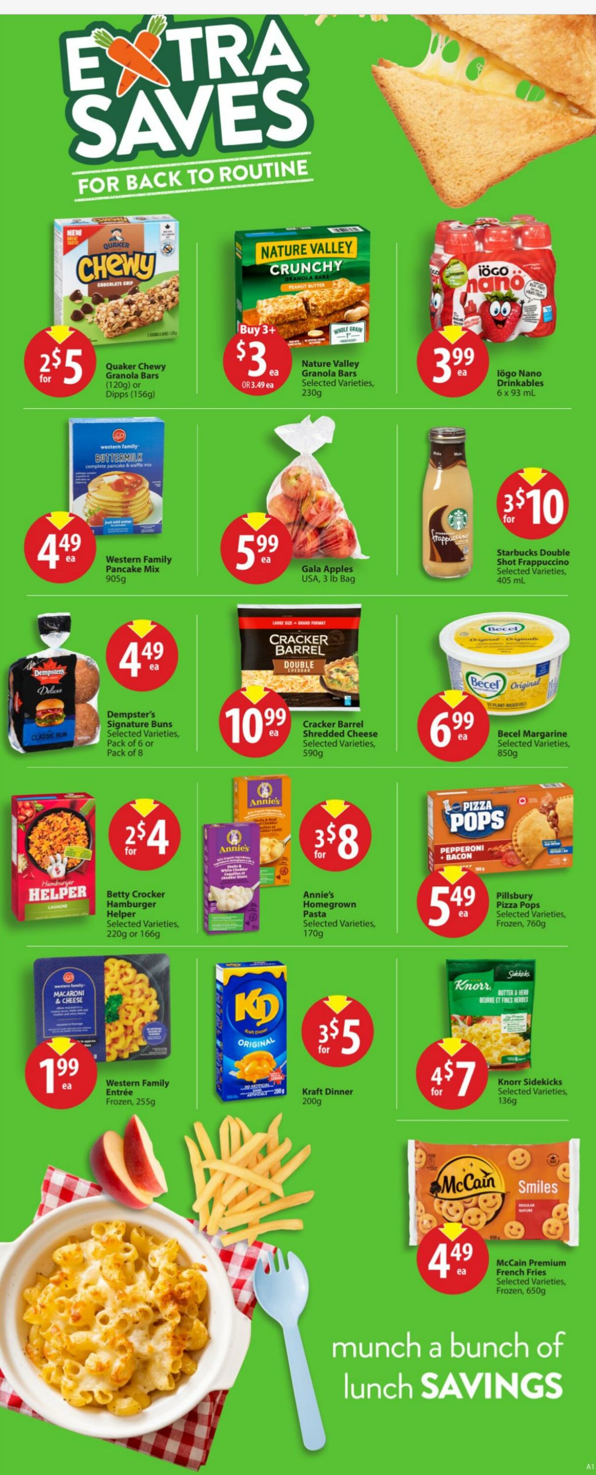 Flyer Save-On-Foods 29.08.2024 - 04.09.2024