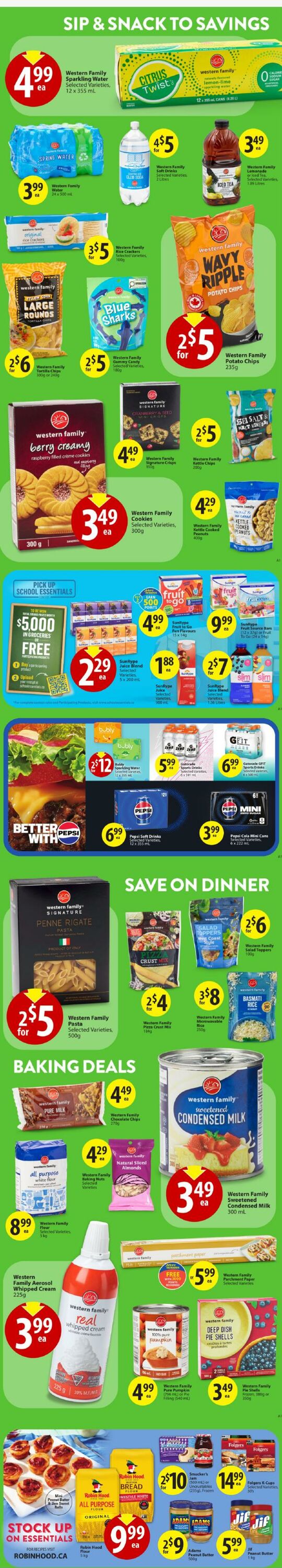 Flyer Save-On-Foods 29.08.2024 - 04.09.2024