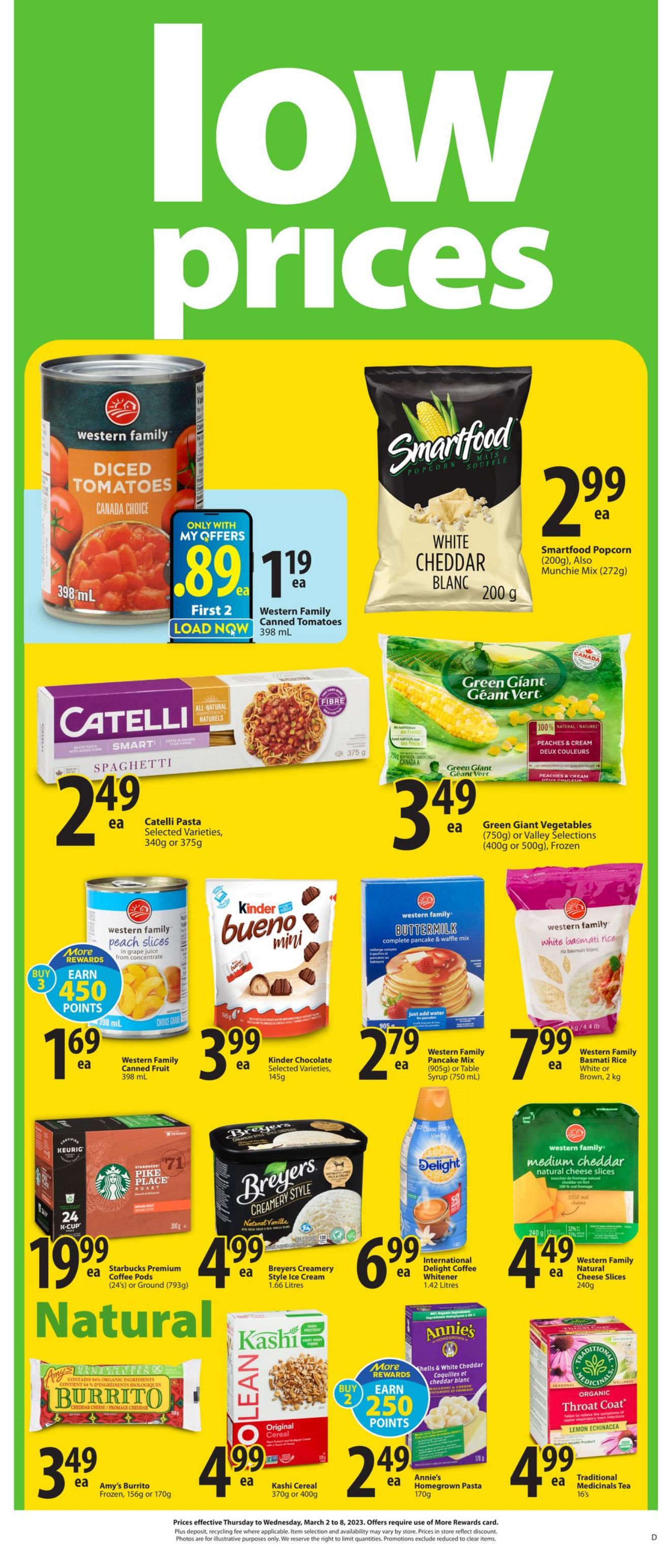 Flyer Save-On-Foods 02.03.2023 - 08.03.2023