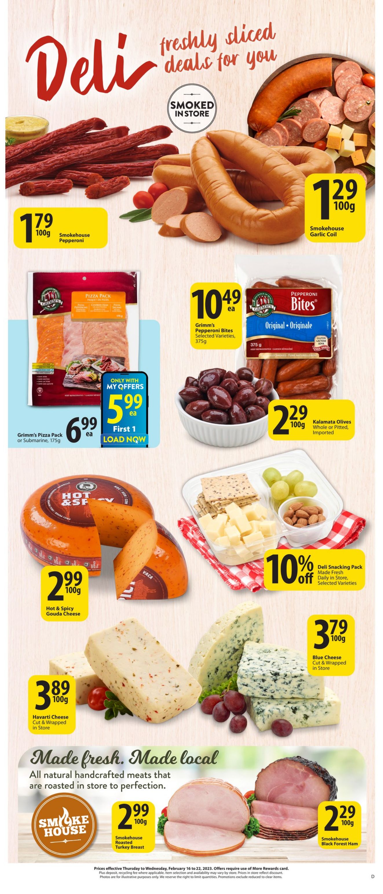 Flyer Save-On-Foods 16.02.2023 - 22.02.2023