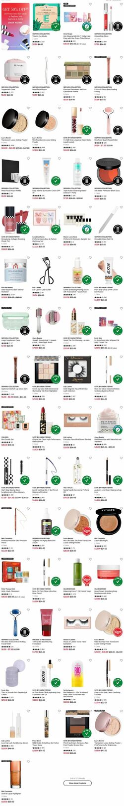 Flyer Sephora 25.12.2023 - 03.01.2024