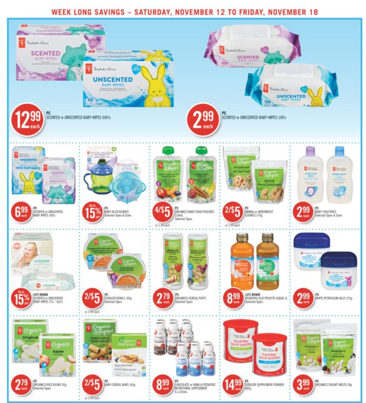 Flyer Shoppers Drug Mart 12.11.2022 - 18.11.2022