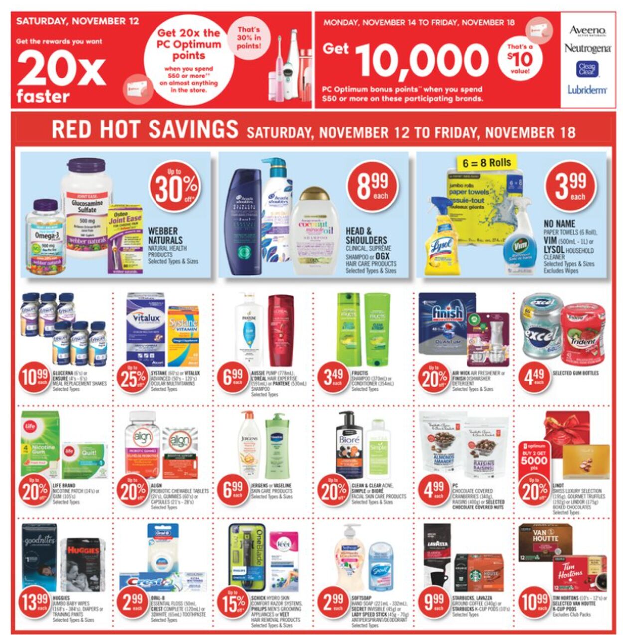 Flyer Shoppers Drug Mart 12.11.2022 - 18.11.2022