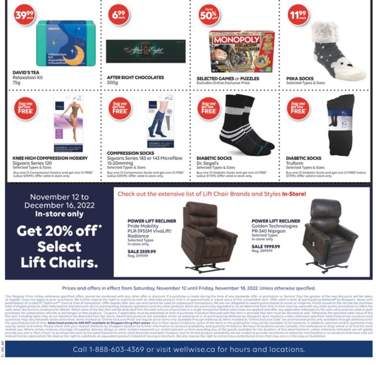 Flyer Shoppers Drug Mart 12.11.2022 - 18.11.2022