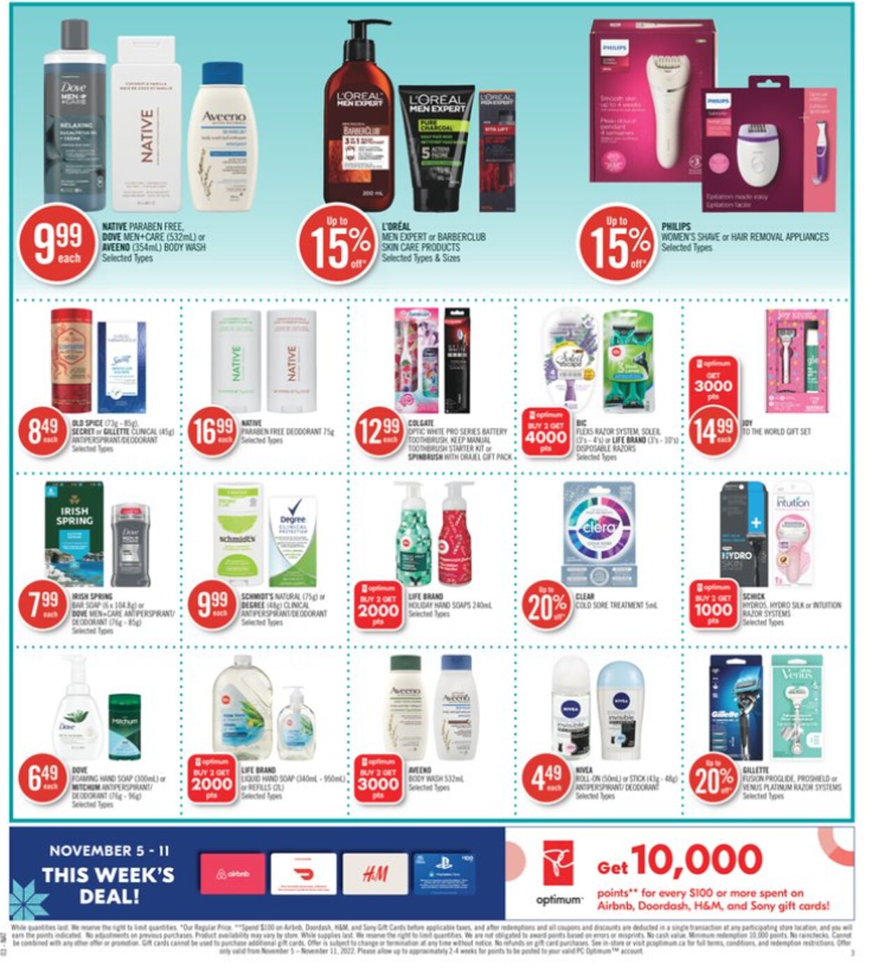 Flyer Shoppers Drug Mart 05.11.2022 - 11.11.2022