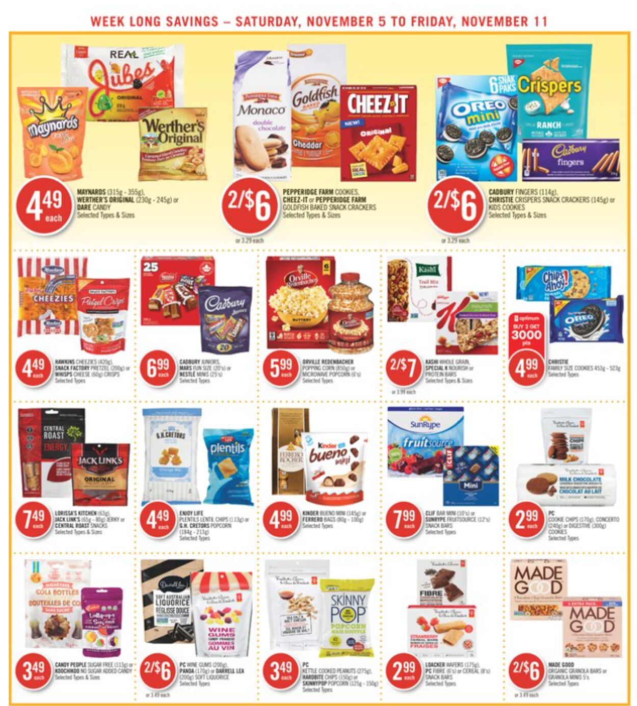 Flyer Shoppers Drug Mart 05.11.2022 - 11.11.2022