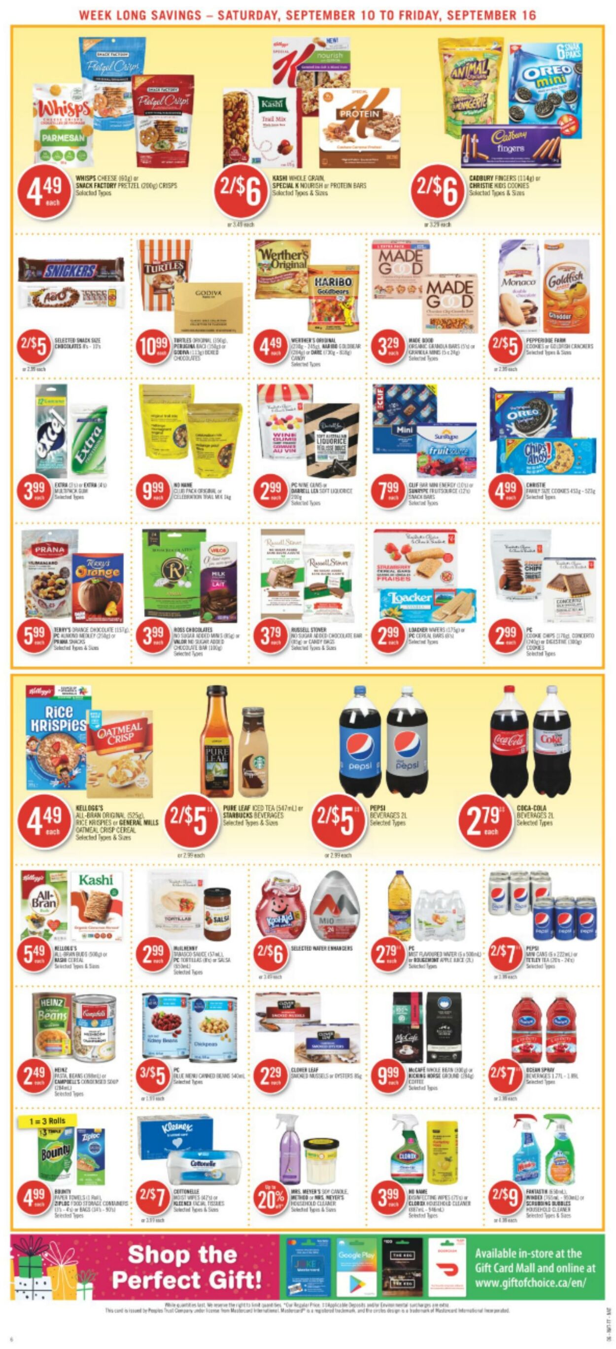 Flyer Shoppers Drug Mart 10.09.2022 - 16.09.2022