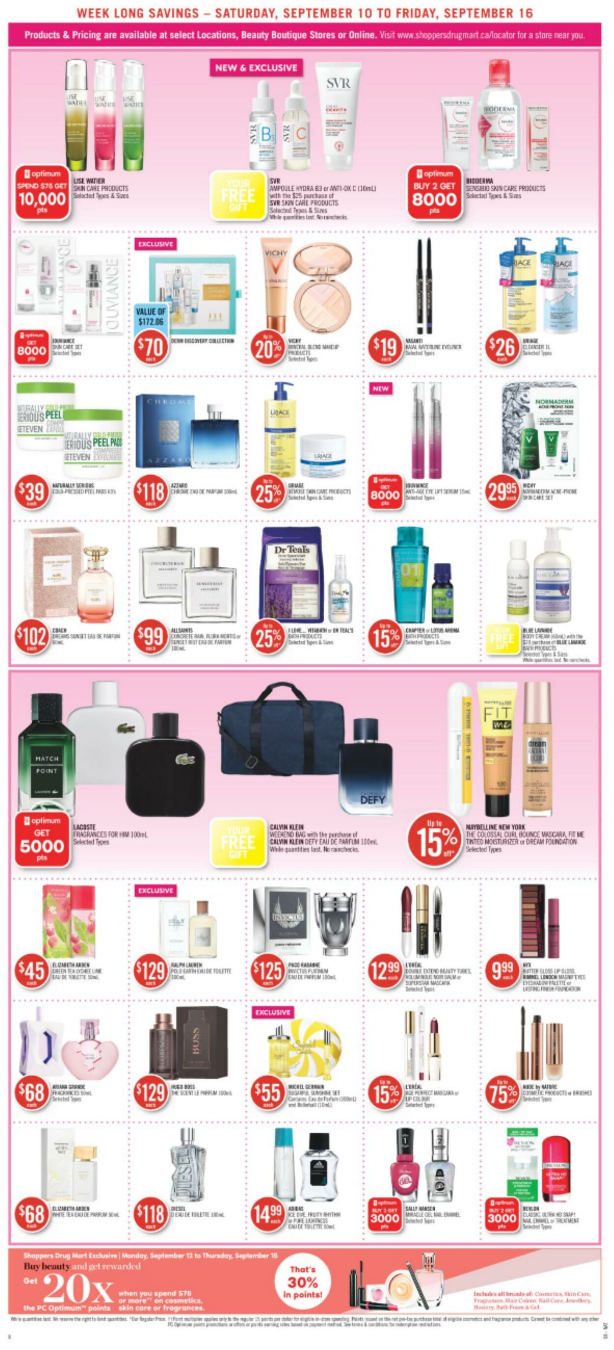 Flyer Shoppers Drug Mart 10.09.2022 - 16.09.2022