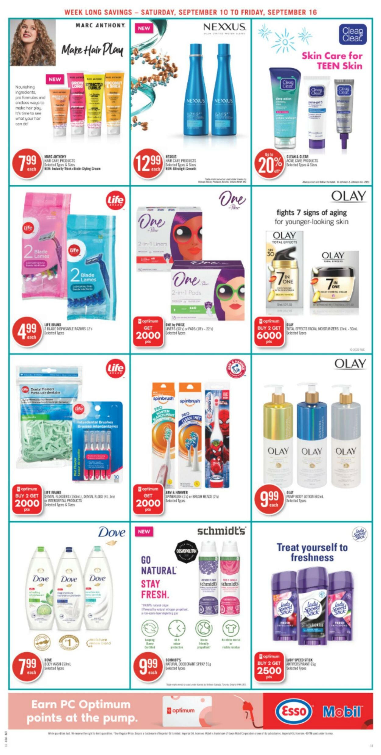 Flyer Shoppers Drug Mart 10.09.2022 - 16.09.2022