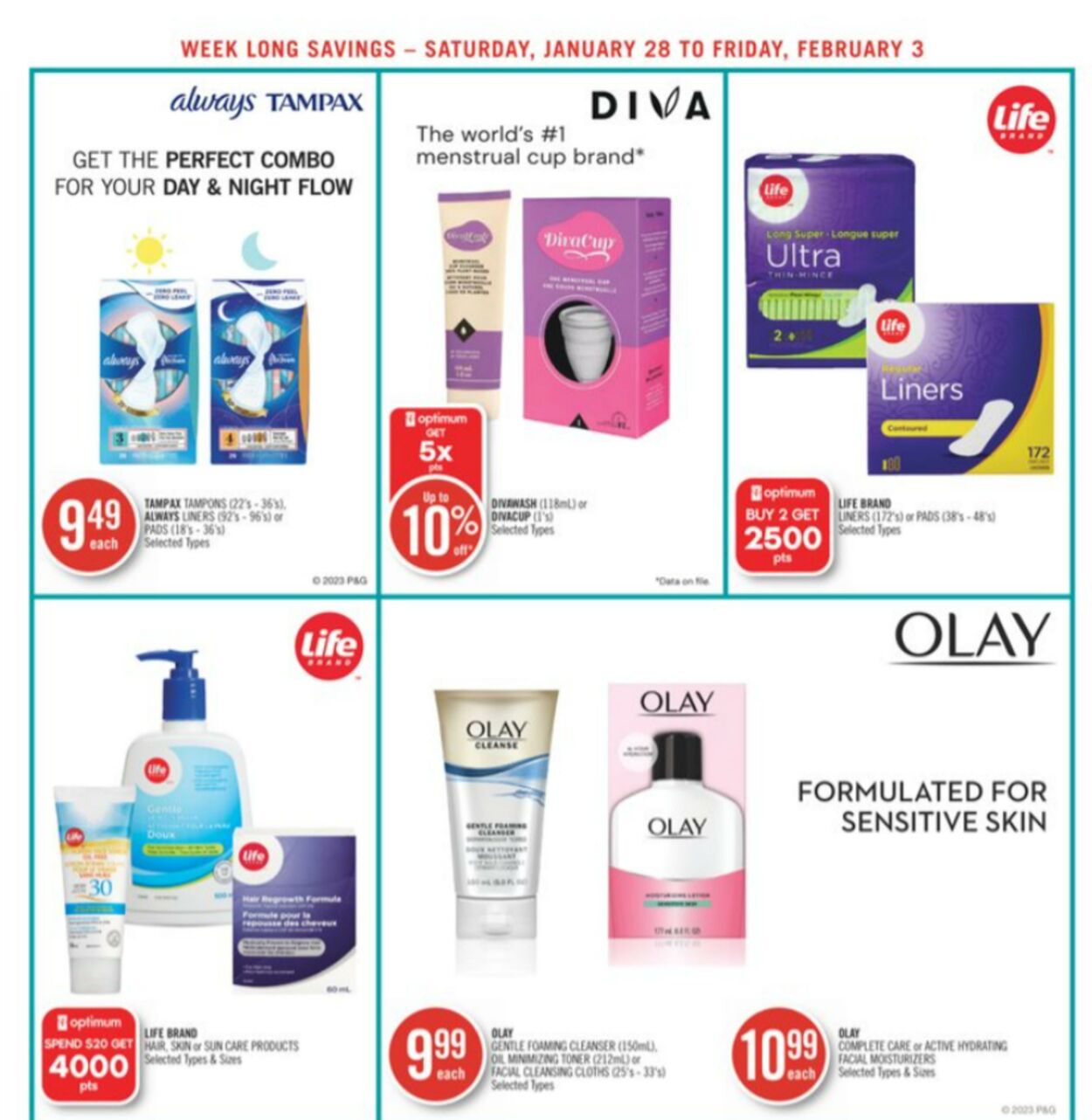 Flyer Shoppers Drug Mart 28.01.2023 - 03.02.2023