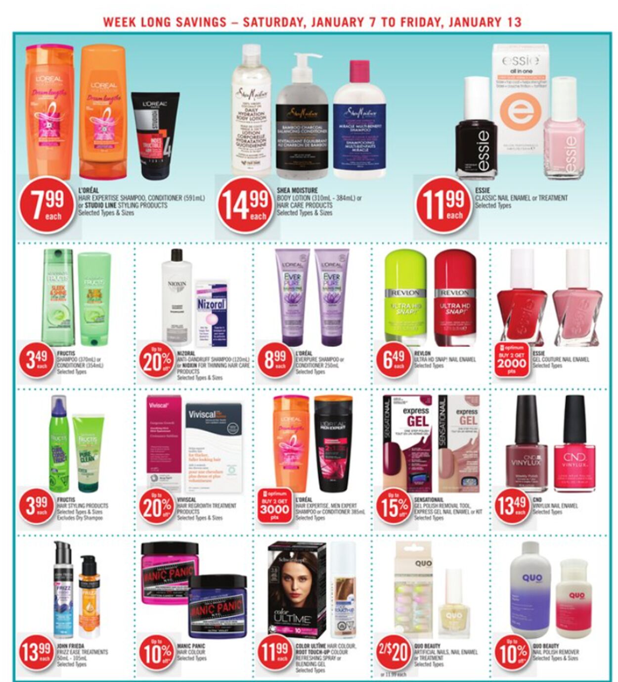 Flyer Shoppers Drug Mart 07.01.2023 - 13.01.2023