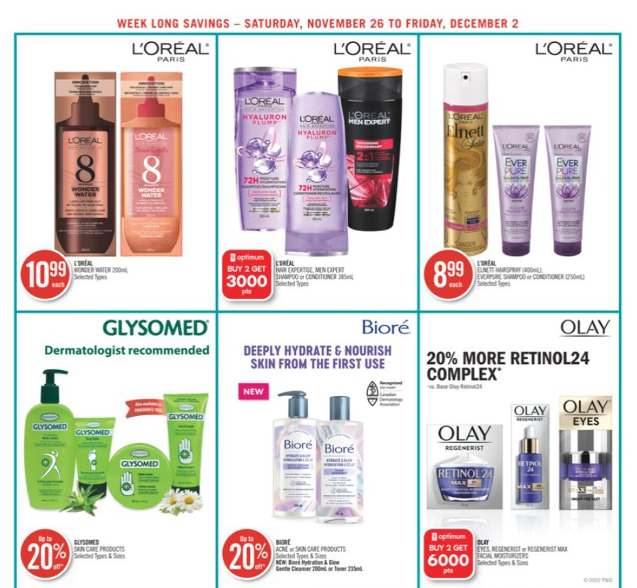 Flyer Shoppers Drug Mart 26.11.2022 - 02.12.2022