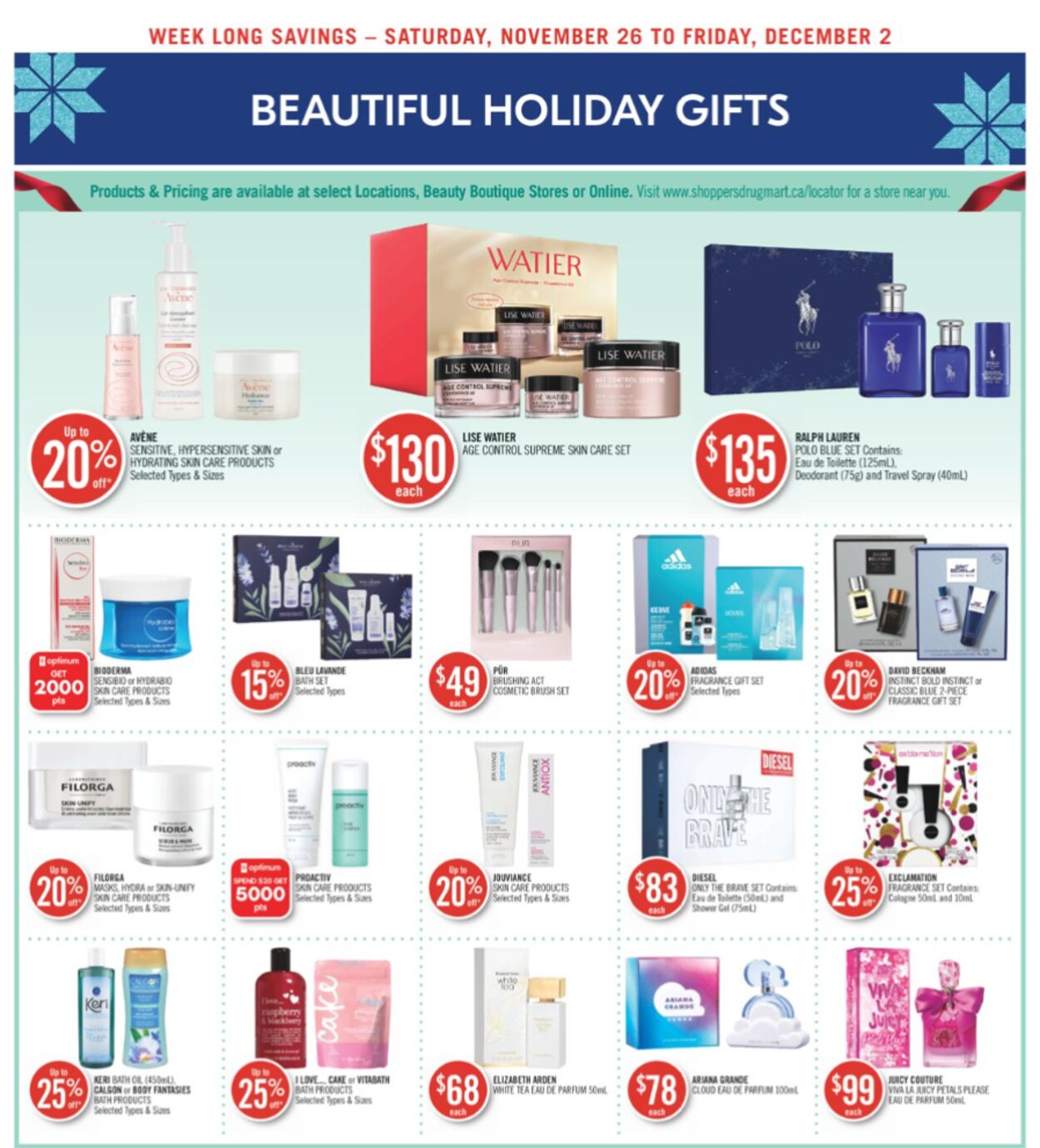 Flyer Shoppers Drug Mart 26.11.2022 - 02.12.2022