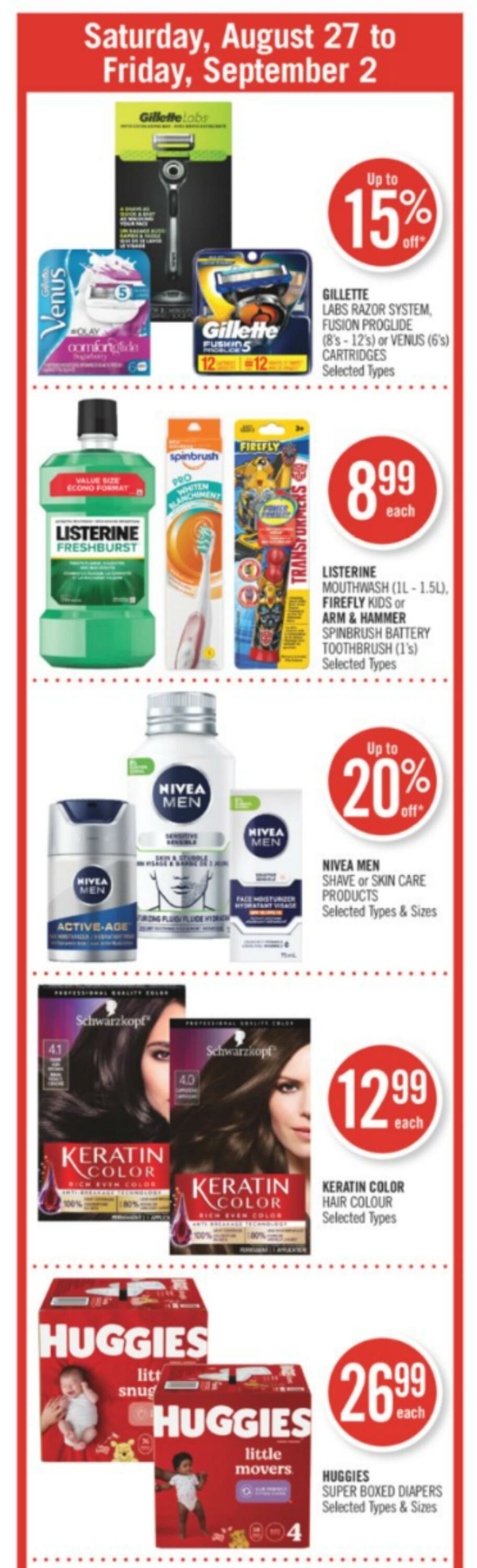 Flyer Shoppers Drug Mart 27.08.2022 - 02.09.2022