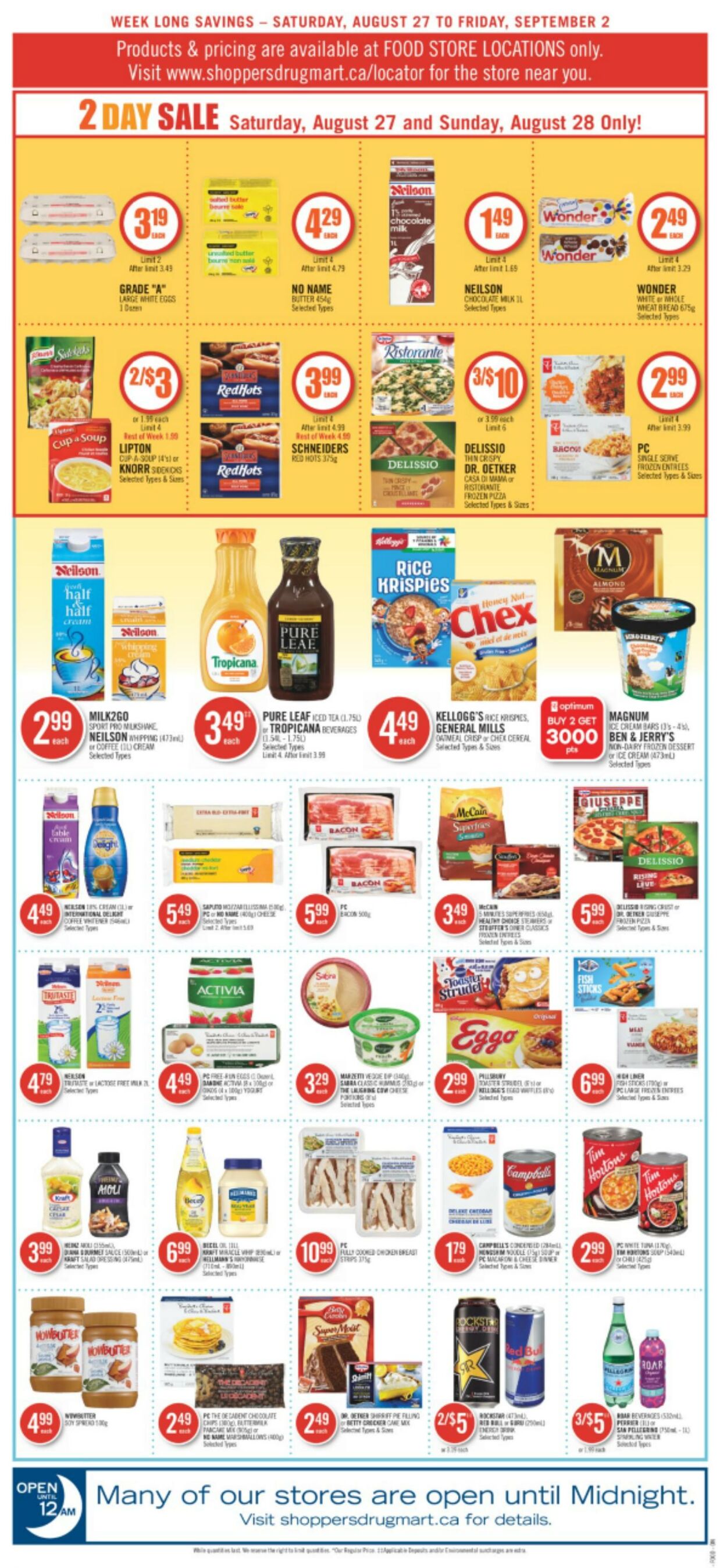 Flyer Shoppers Drug Mart 27.08.2022 - 02.09.2022