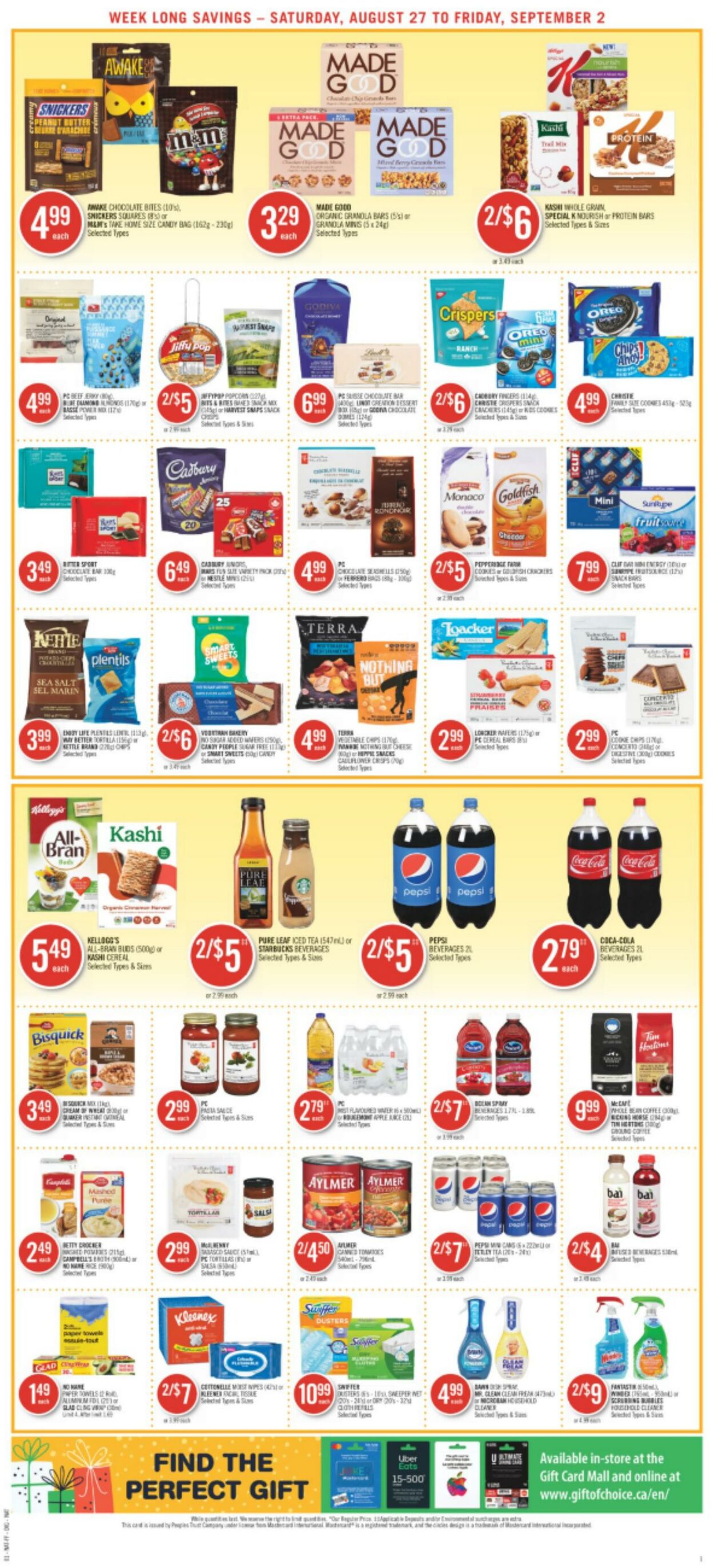 Flyer Shoppers Drug Mart 27.08.2022 - 02.09.2022