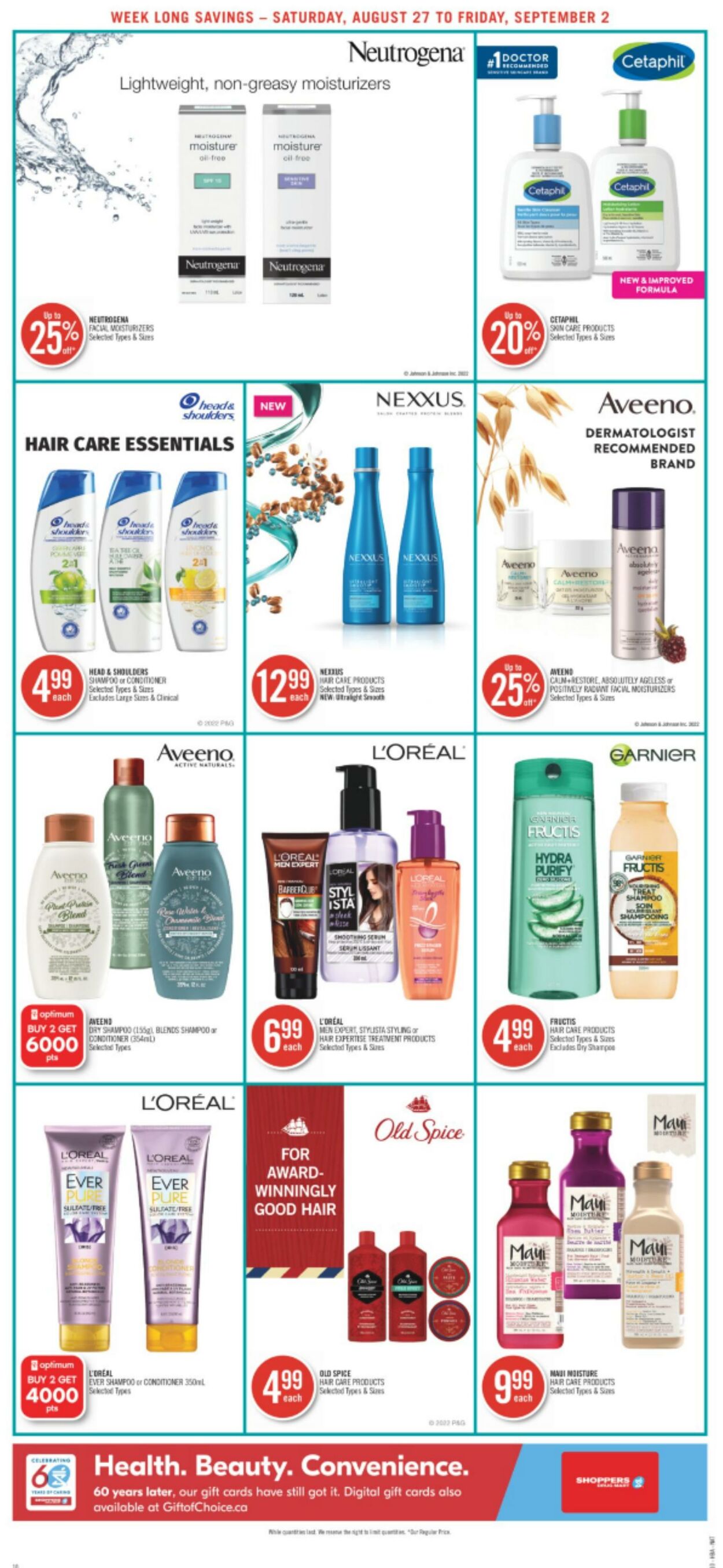 Flyer Shoppers Drug Mart 27.08.2022 - 02.09.2022