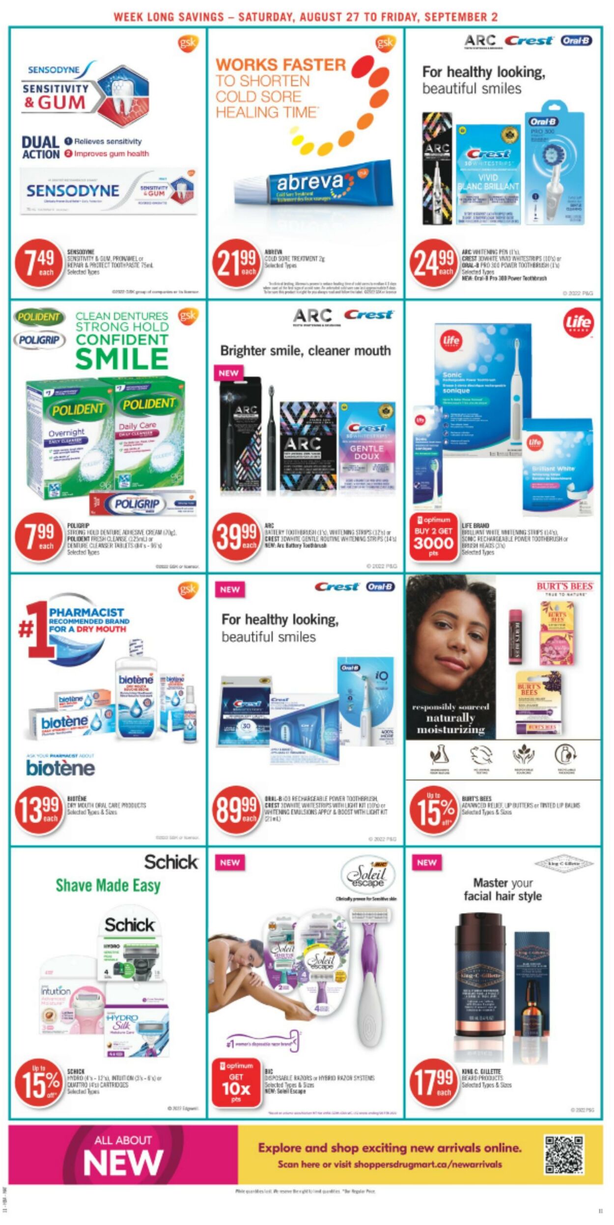 Flyer Shoppers Drug Mart 27.08.2022 - 02.09.2022