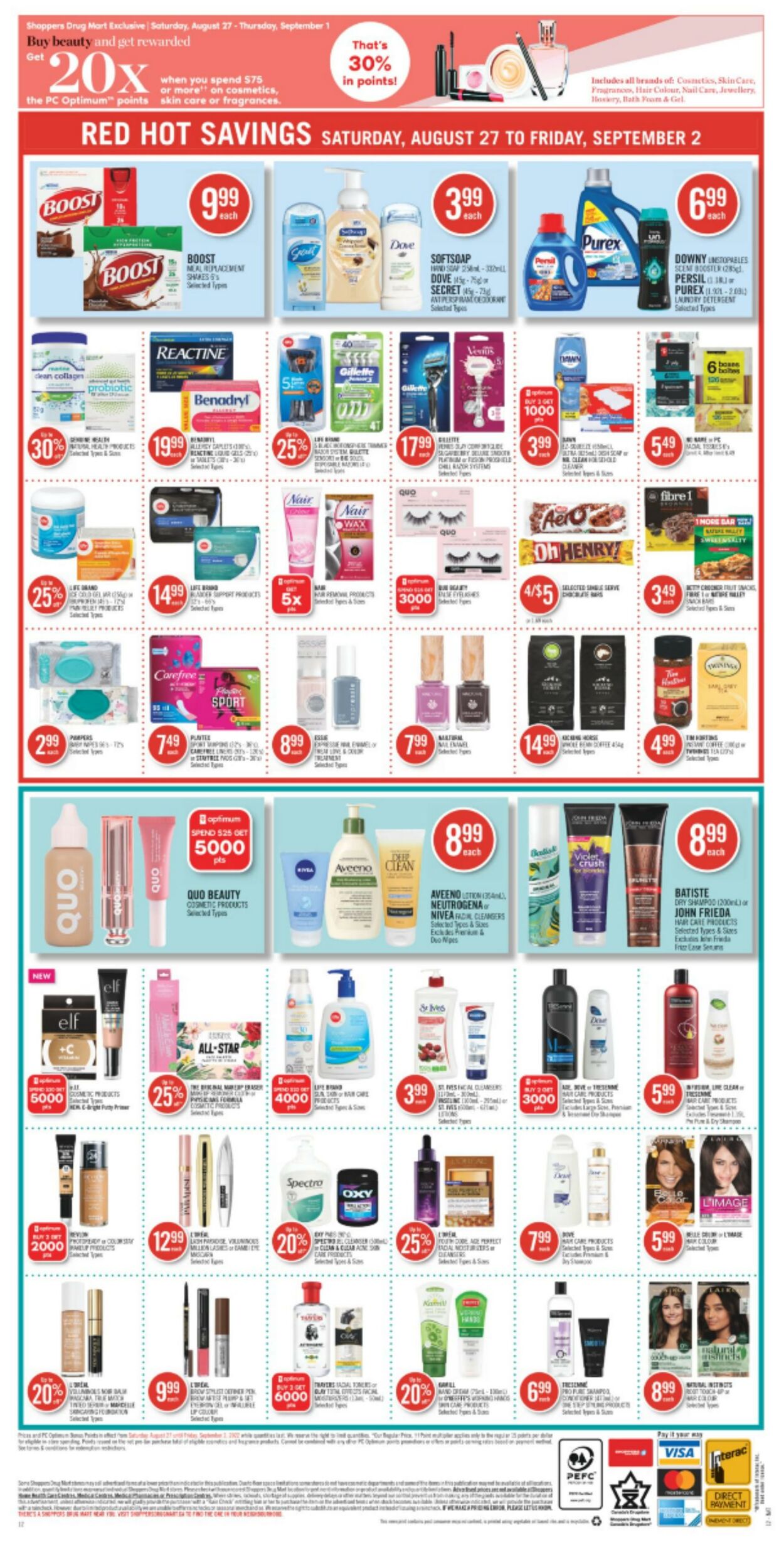 Flyer Shoppers Drug Mart 27.08.2022 - 02.09.2022