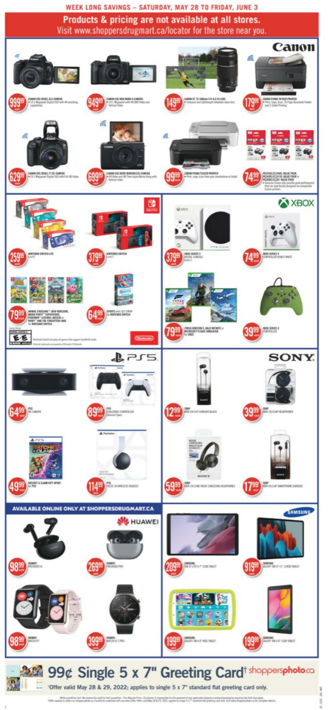 Flyer Shoppers Drug Mart 28.05.2022 - 03.06.2022