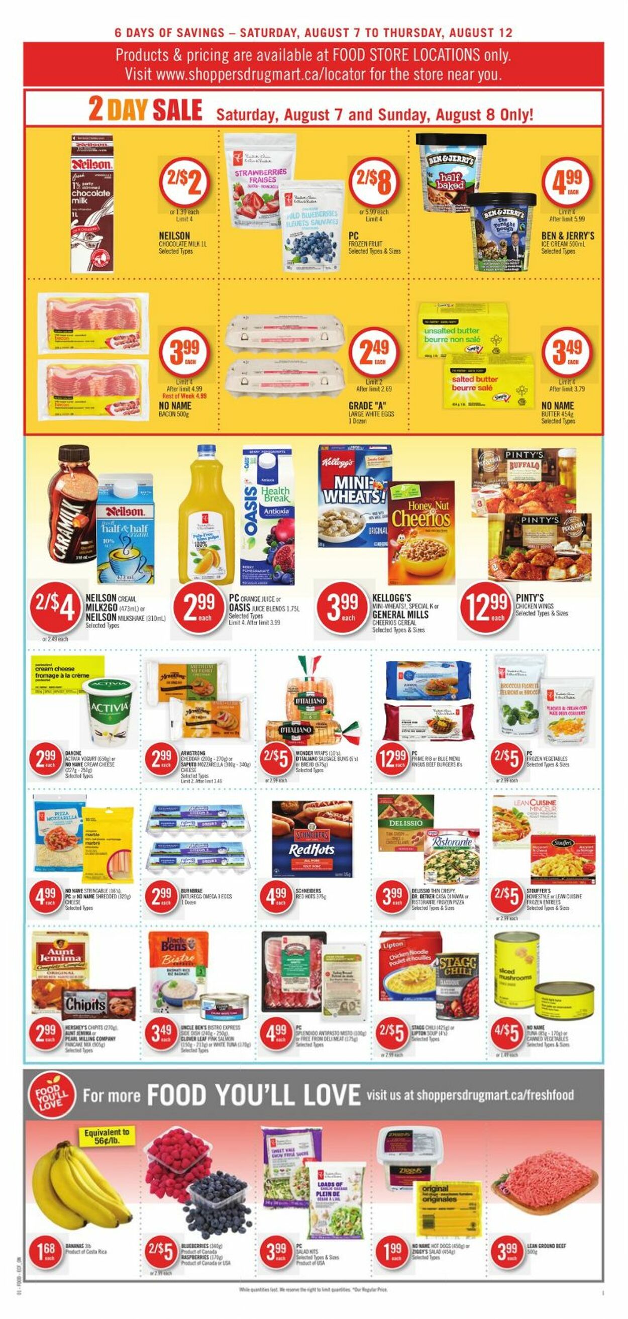 Flyer Shoppers Drug Mart 07.08.2021 - 12.08.2021