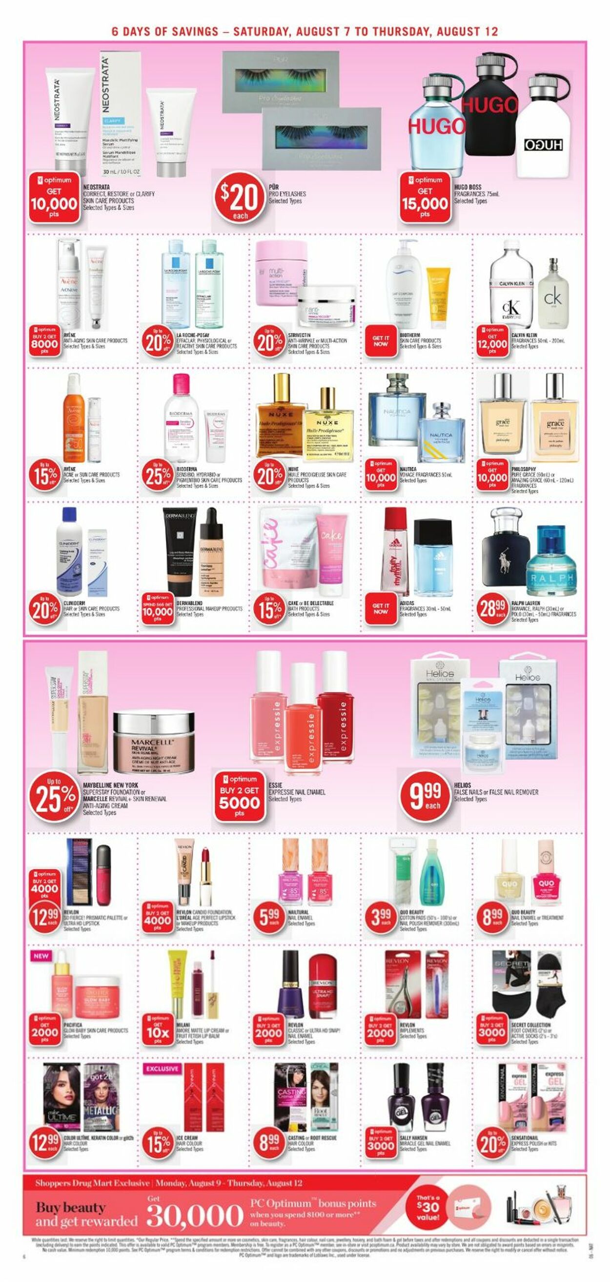 Flyer Shoppers Drug Mart 07.08.2021 - 12.08.2021