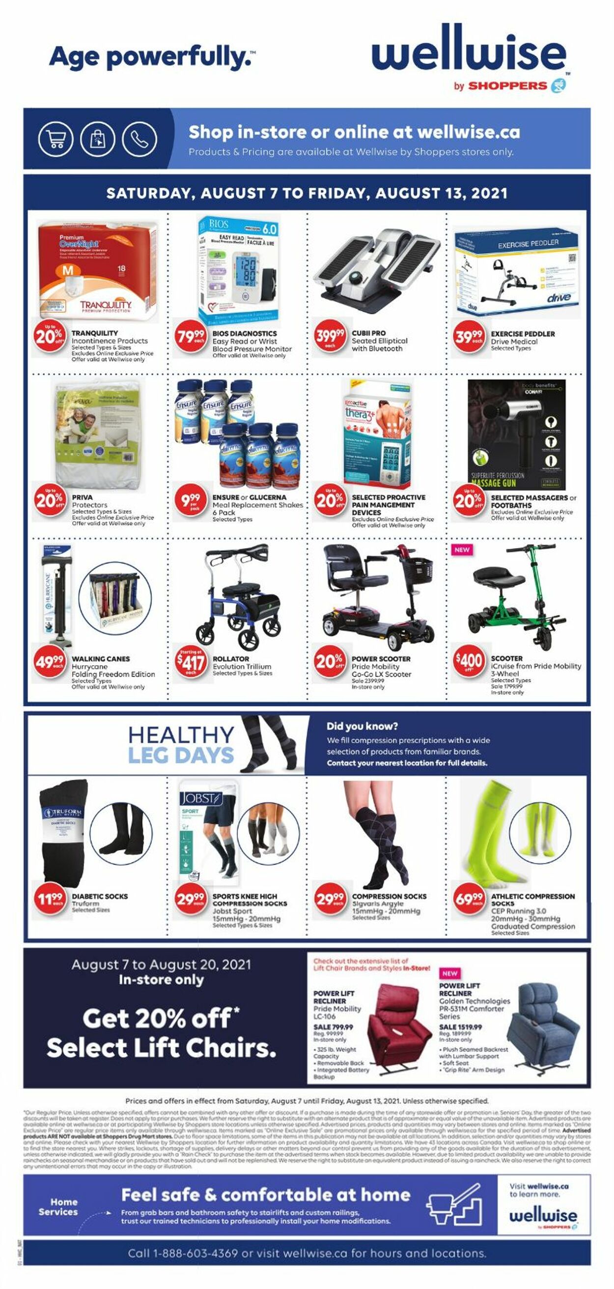 Flyer Shoppers Drug Mart 07.08.2021 - 12.08.2021