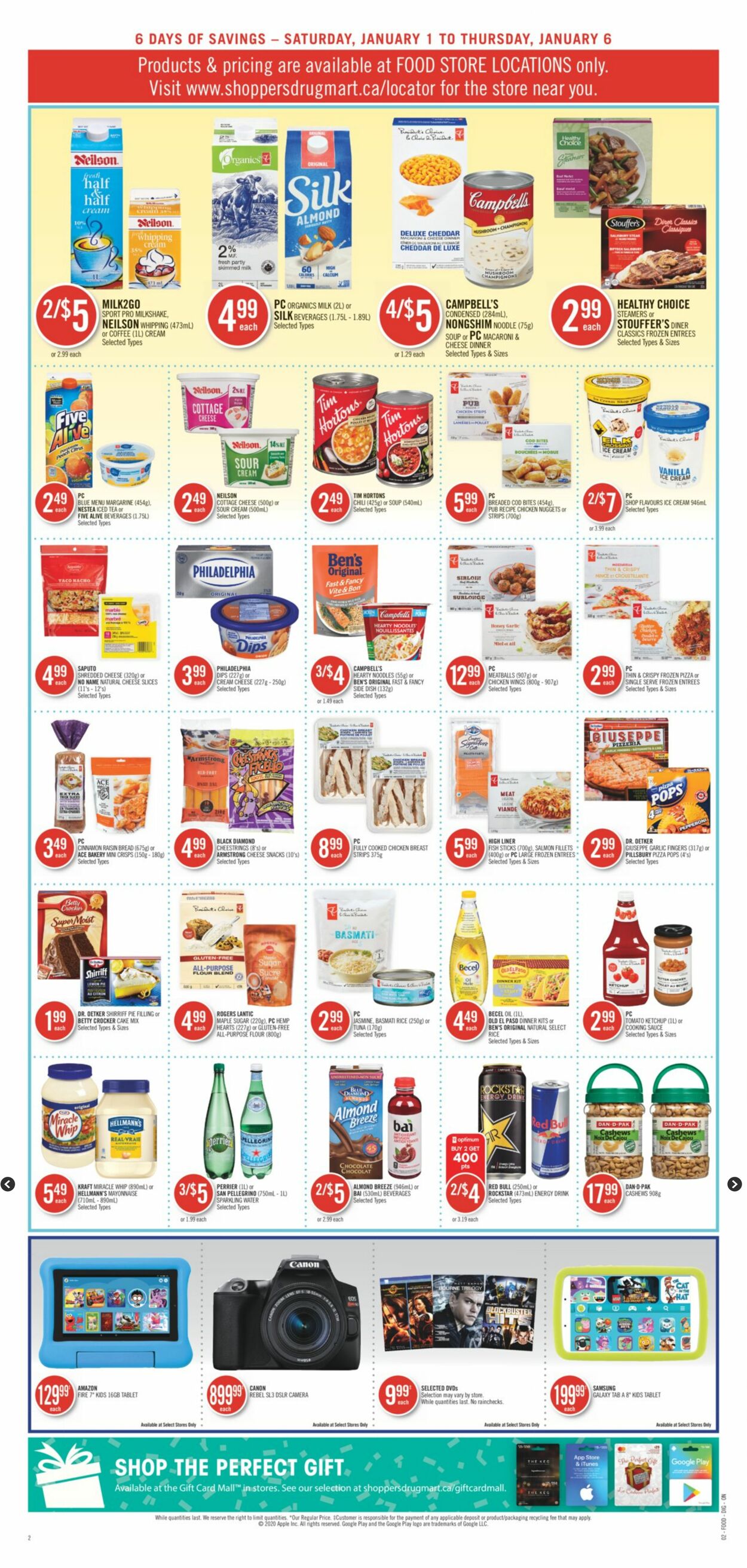 Flyer Shoppers Drug Mart 01.01.2022 - 06.01.2022