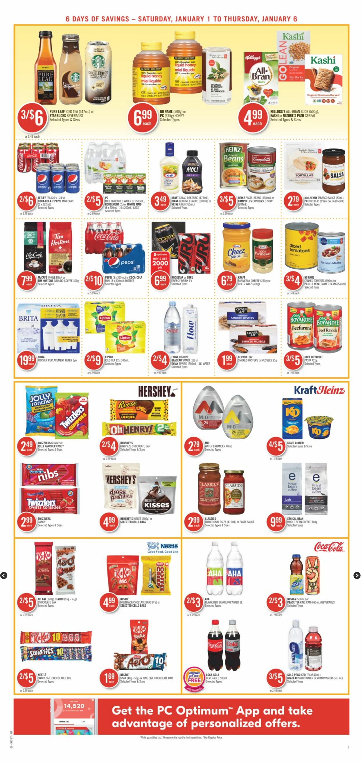 Flyer Shoppers Drug Mart 01.01.2022 - 06.01.2022