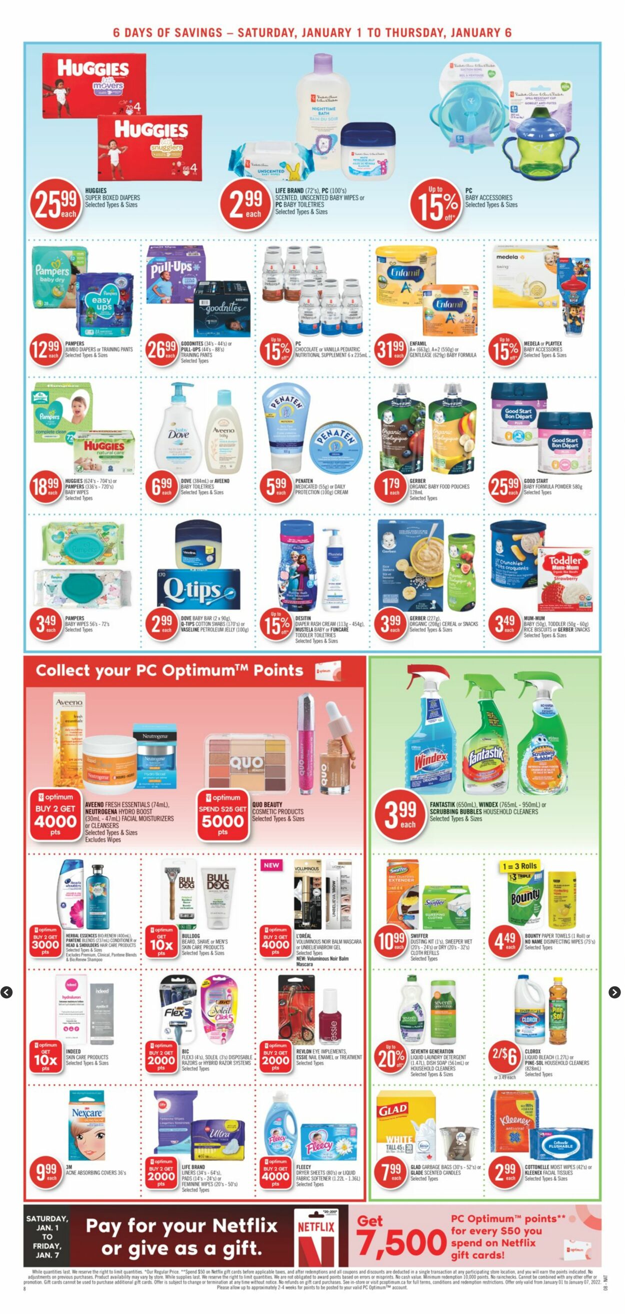 Flyer Shoppers Drug Mart 01.01.2022 - 06.01.2022