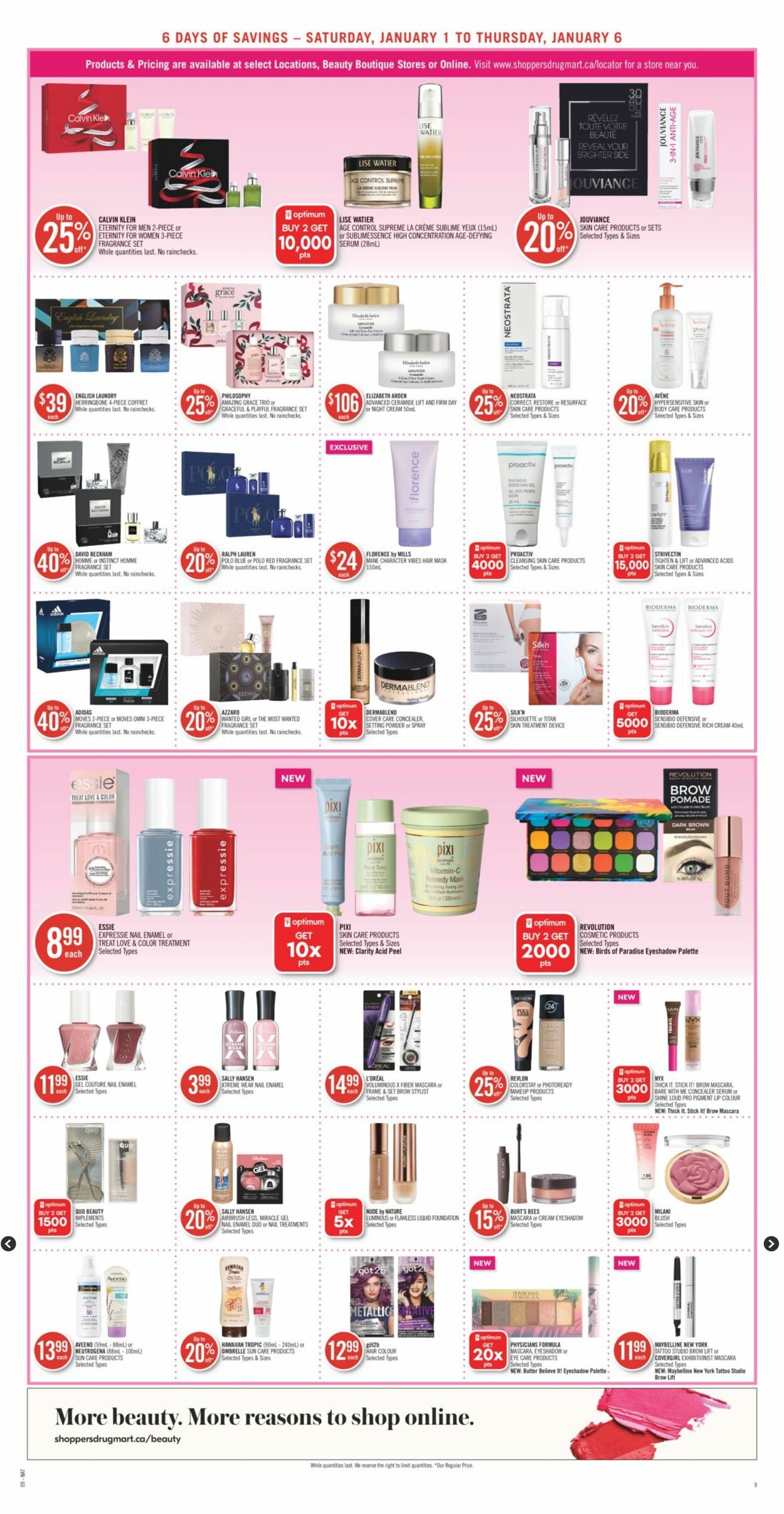 Flyer Shoppers Drug Mart 01.01.2022 - 06.01.2022