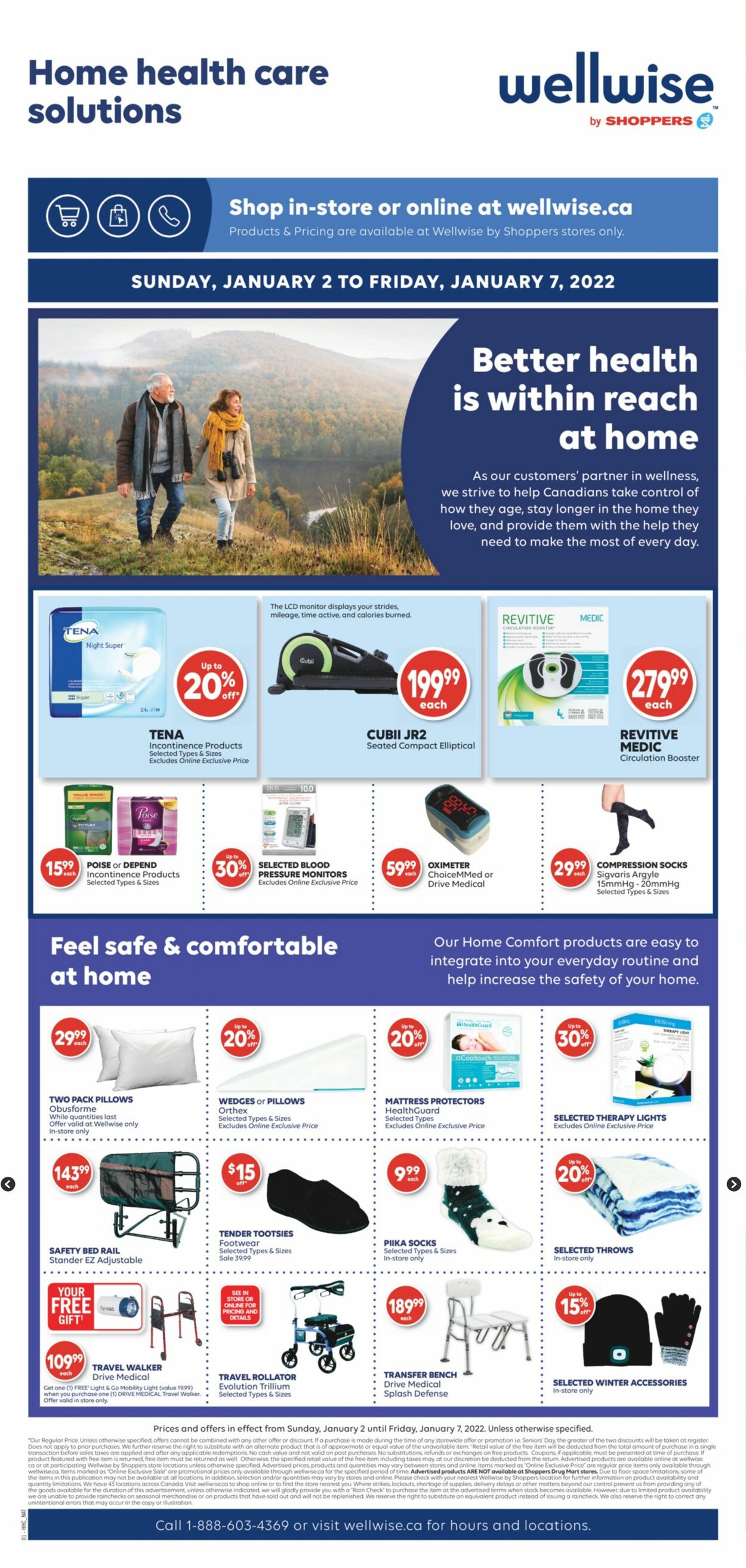 Flyer Shoppers Drug Mart 01.01.2022 - 06.01.2022