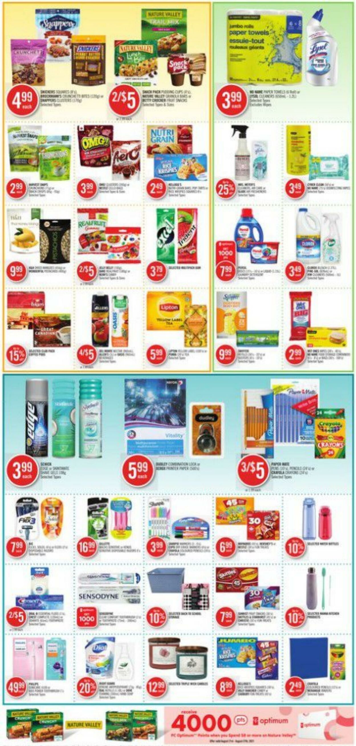 Flyer Shoppers Drug Mart 21.08.2021 - 27.08.2021