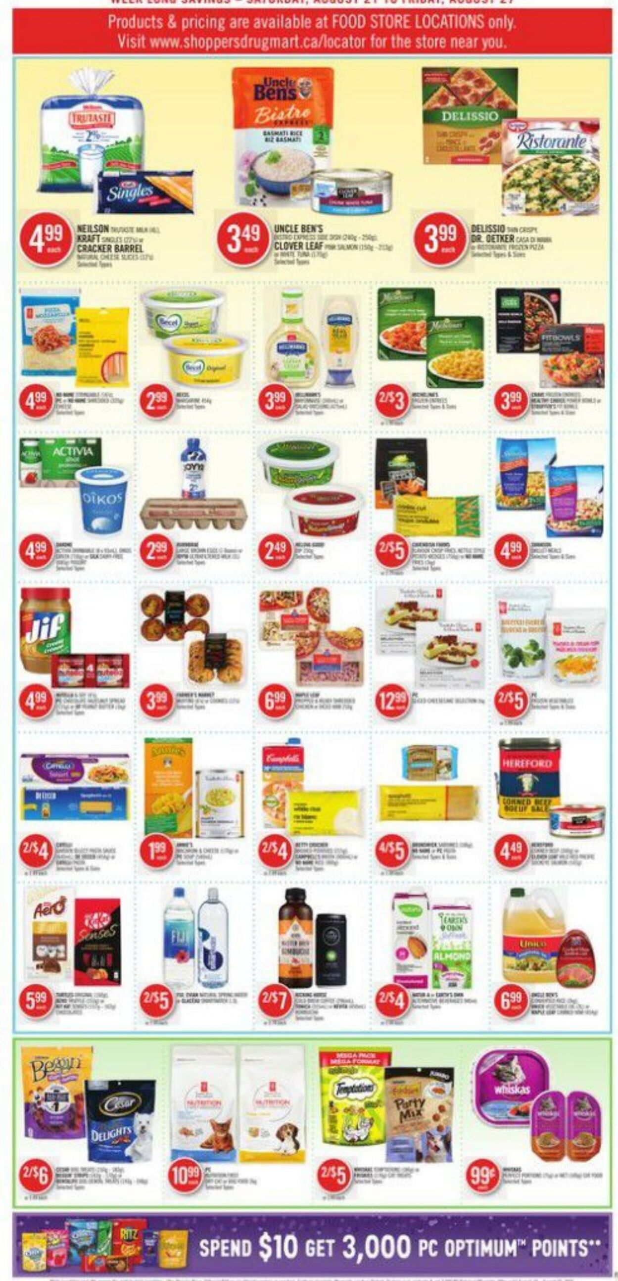 Flyer Shoppers Drug Mart 21.08.2021 - 27.08.2021