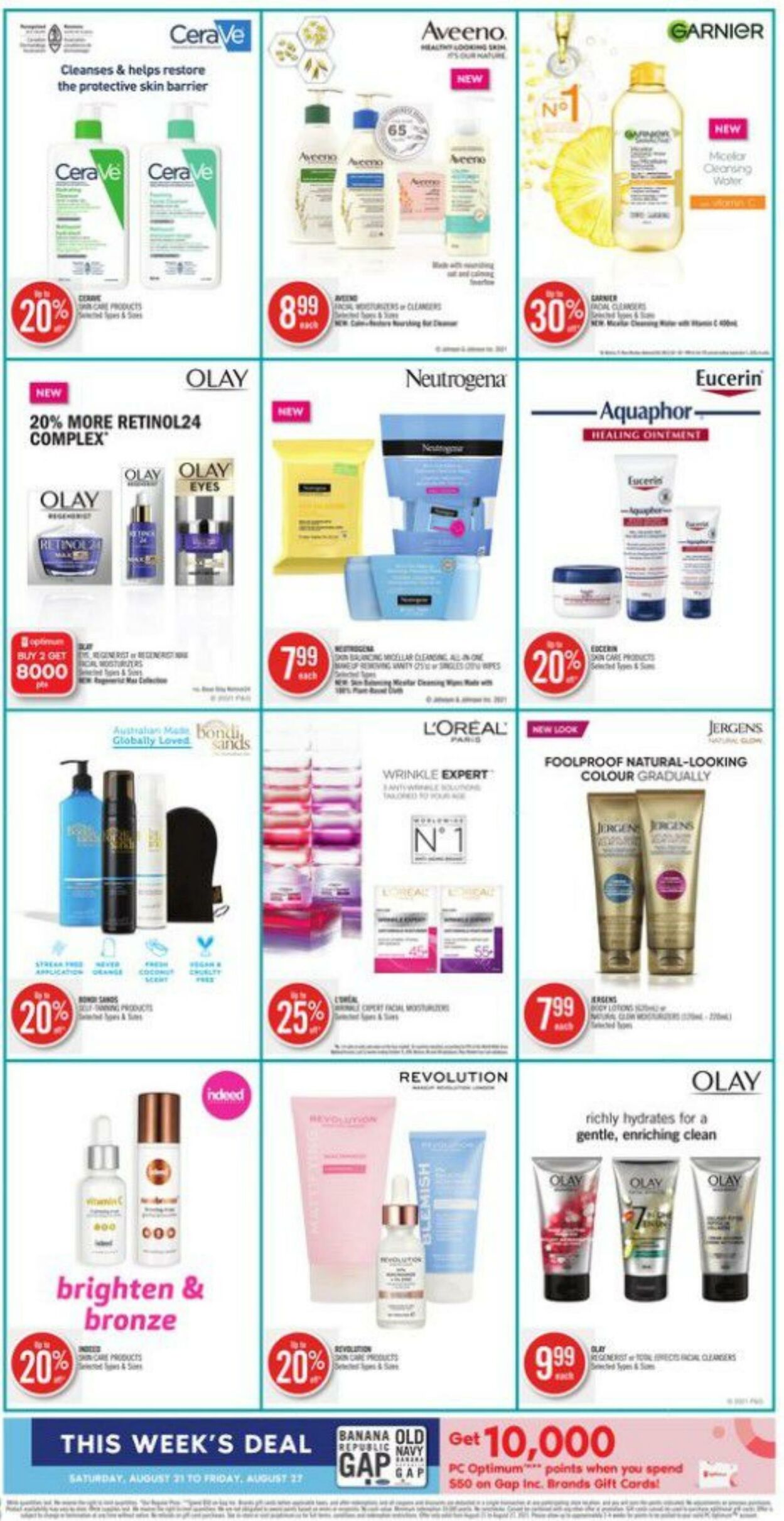 Flyer Shoppers Drug Mart 21.08.2021 - 27.08.2021